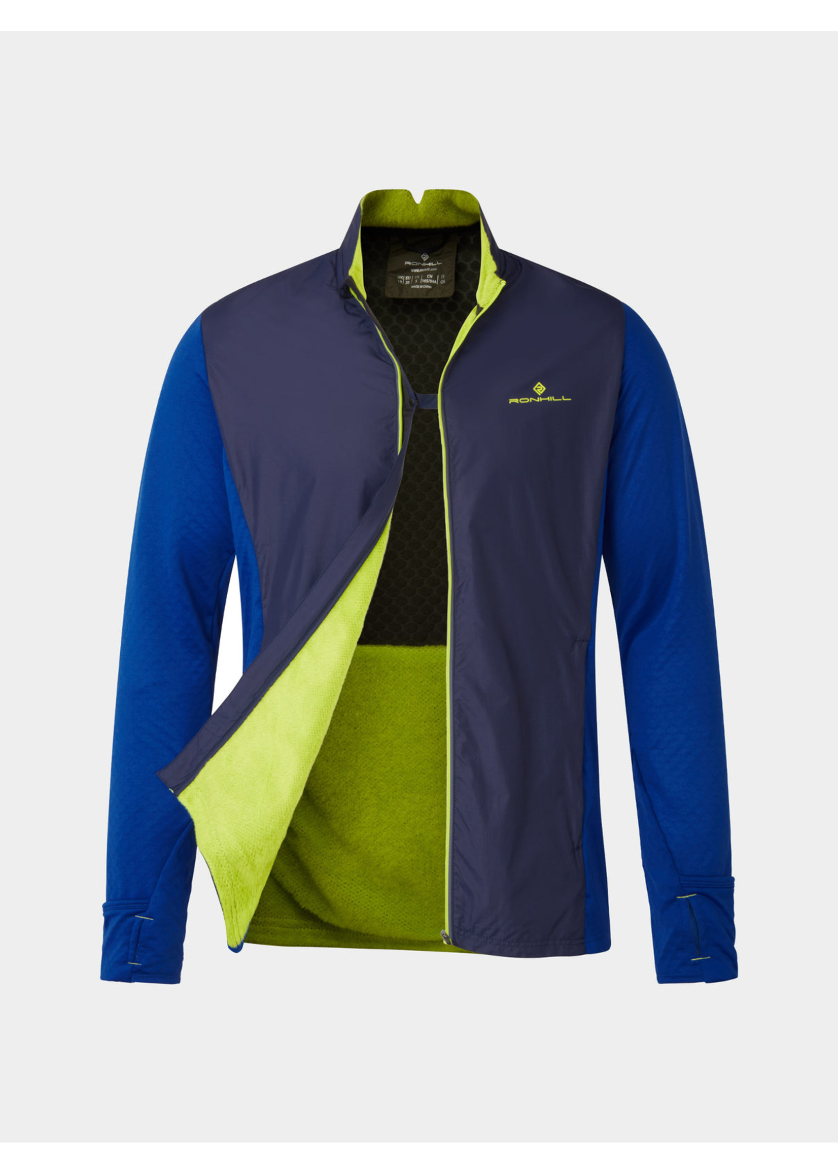 Ronhill Ronhill Tech Hyperchill Mens Running Jacket - Deep Navy/ Cobalt (2022)