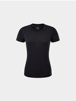 Ronhill Ronhill Life Tencel Ladies S/S T Shirt - Black Marl/White  (2022)