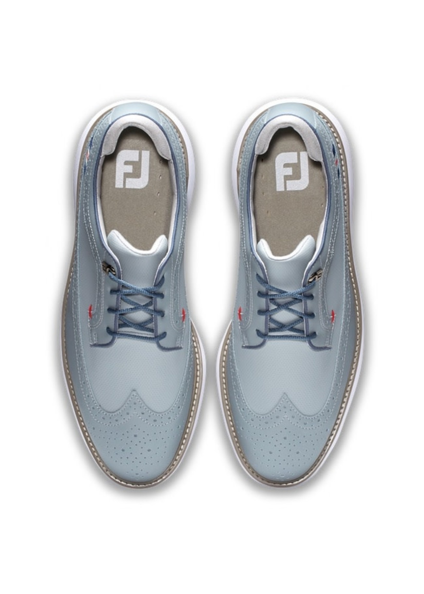 Footjoy FootJoy Traditions Mens Golf Shoe, Grey