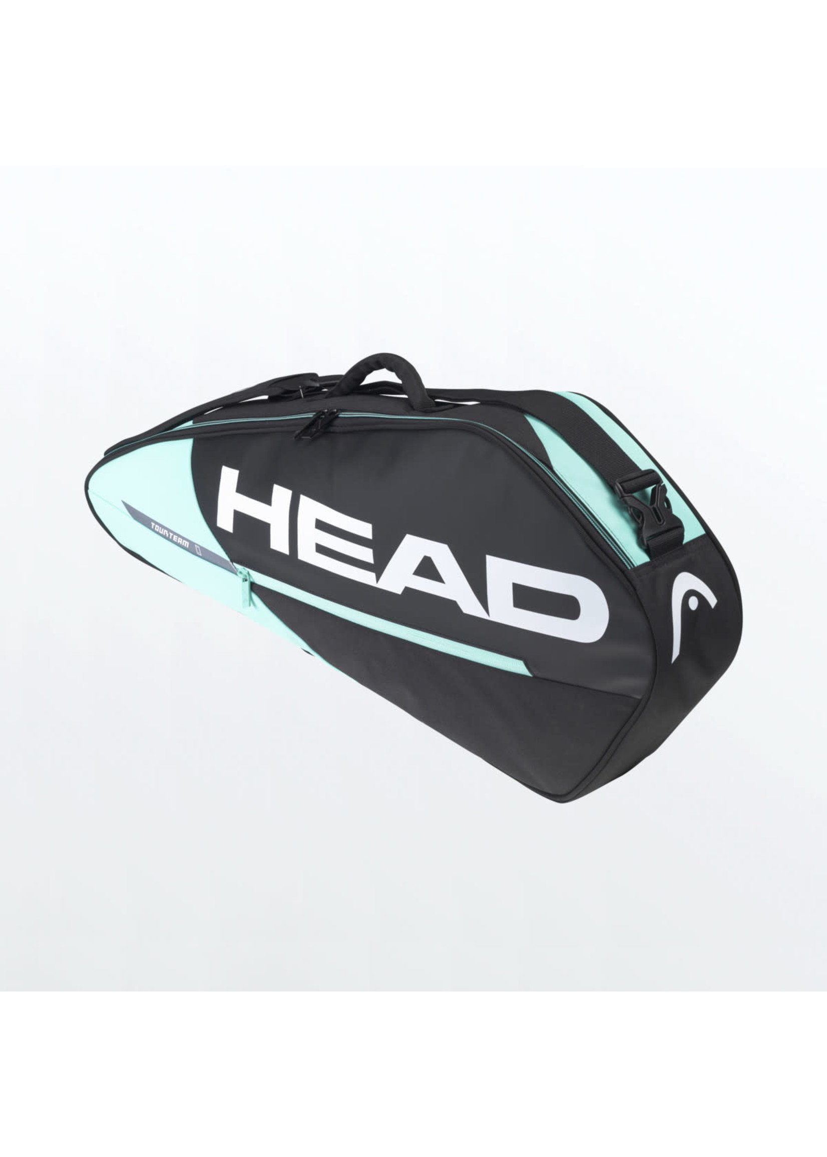 Head Head Tour Team 3 Racket Bag (2022) Black/Mint