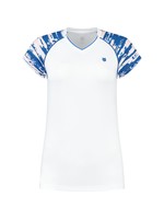 K Swiss K Swiss Hypercourt Cap Sleeve Ladies T Shirt - White (2022)