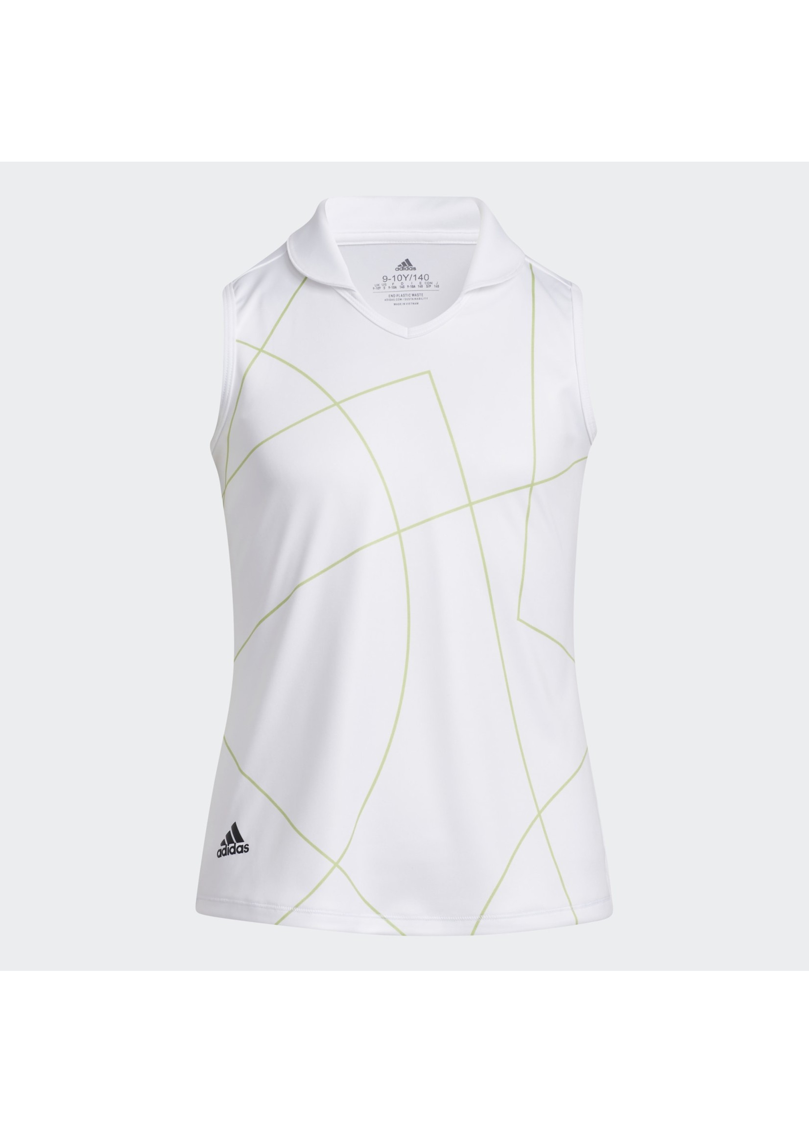 Adidas Adidas Girls Sleeveless Golf Polo Shirt (2022)