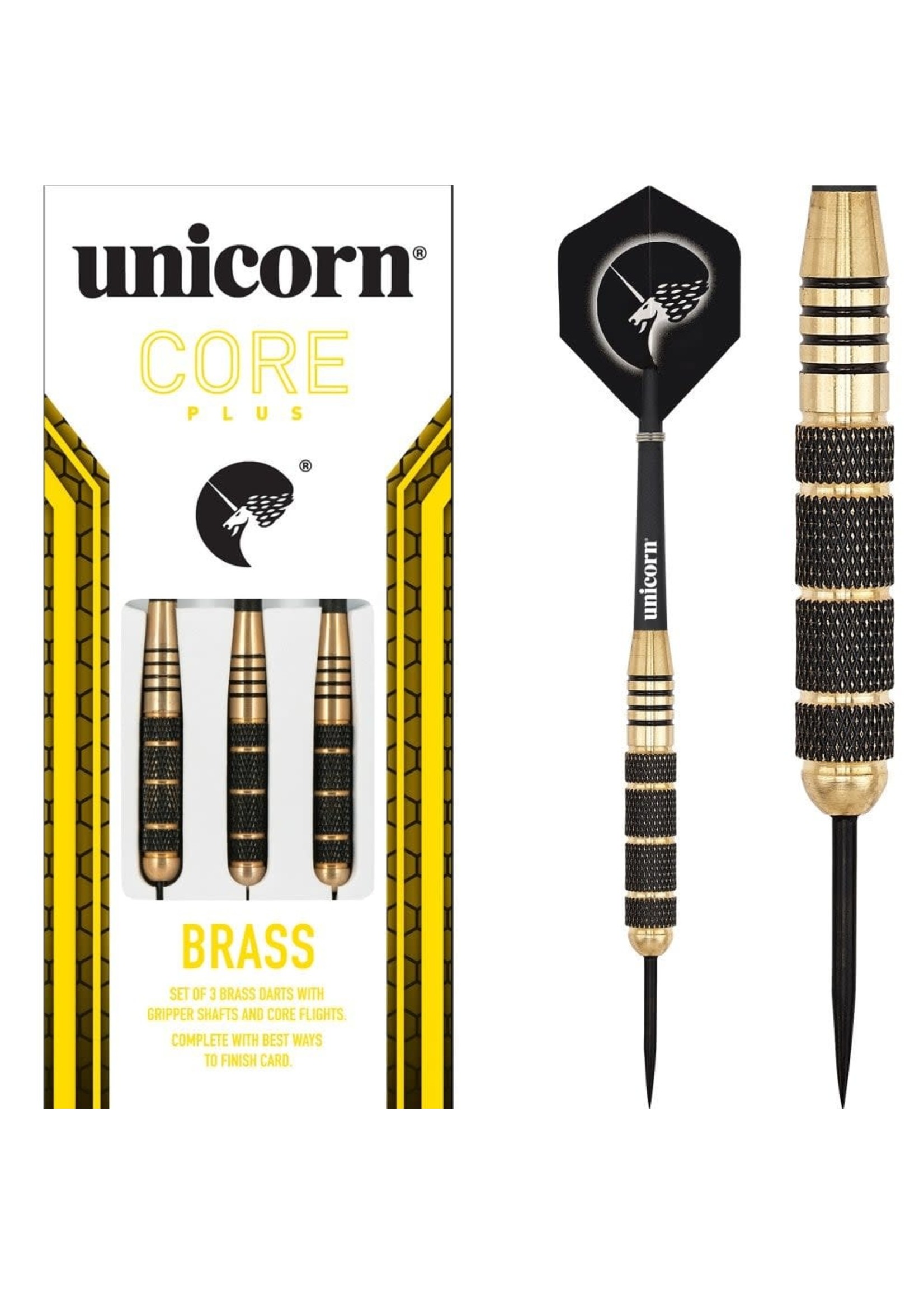 Unicorn Core Plus Brass Darts Set