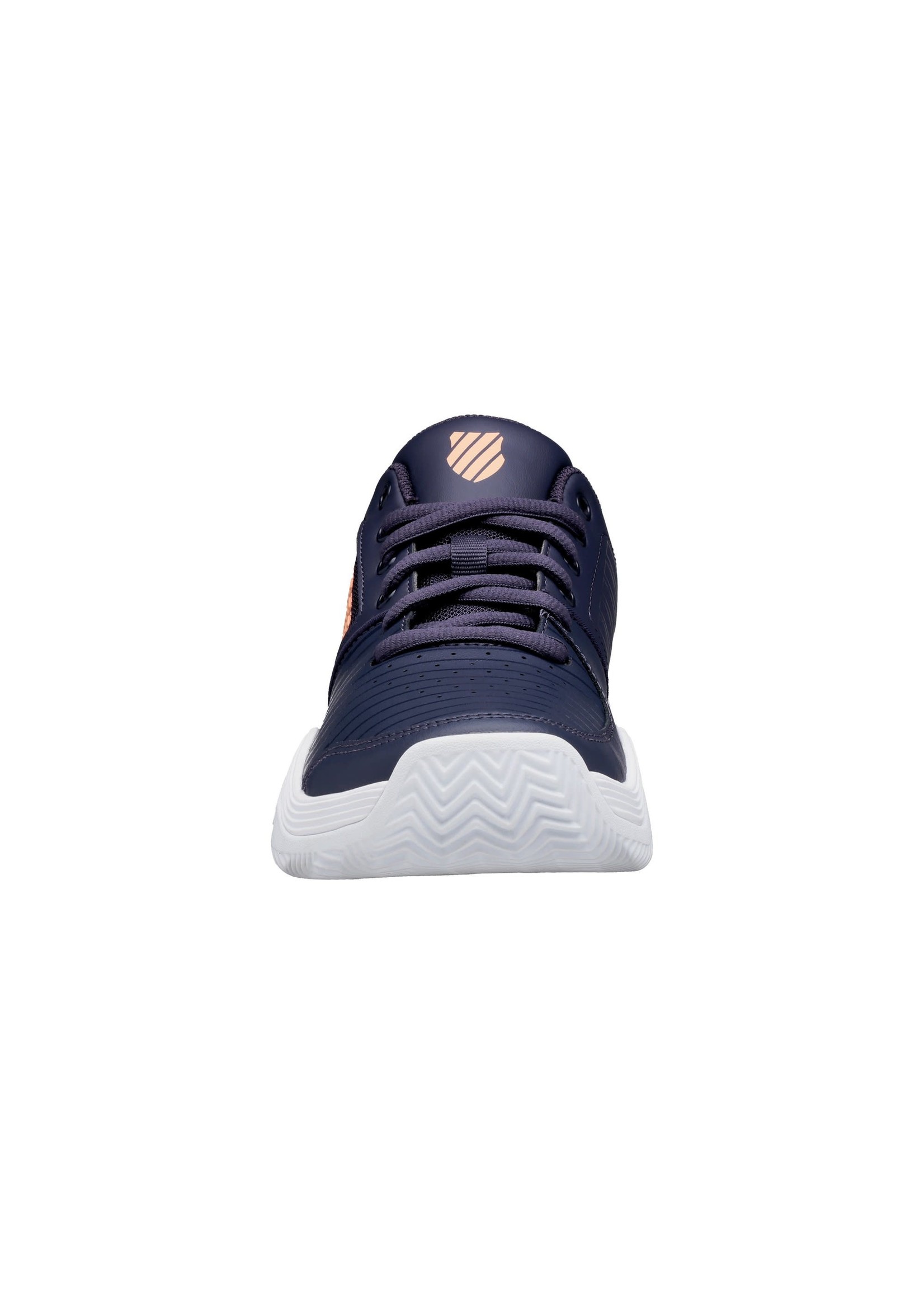 K-Swiss K Swiss Court Express HB Ladies Tennis Shoe (2021) - Navy/Peach