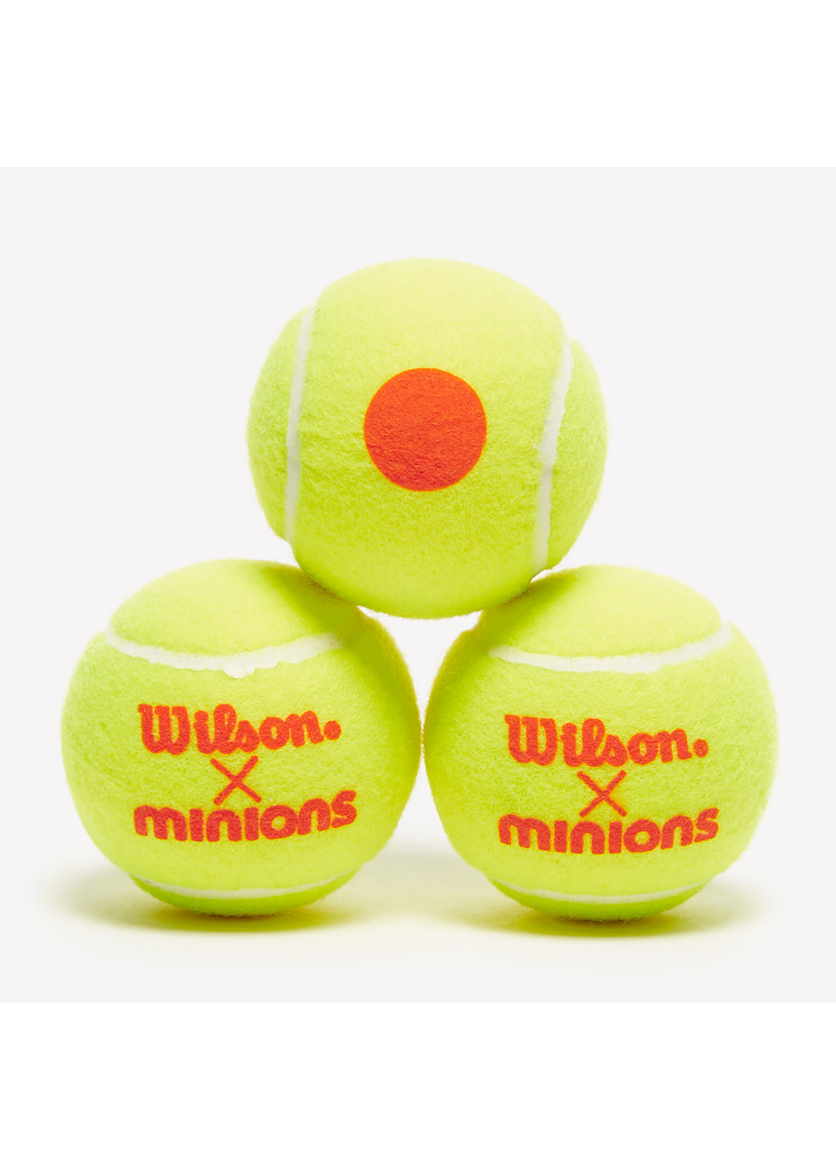 Wilson Wilson Minions Orange Junior Tennis Balls (2023) 3 Pack