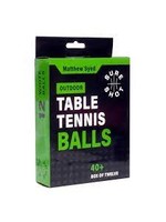 Matthew Syed Outdoor Table Tennis Balls Matthew Syed Box of 12