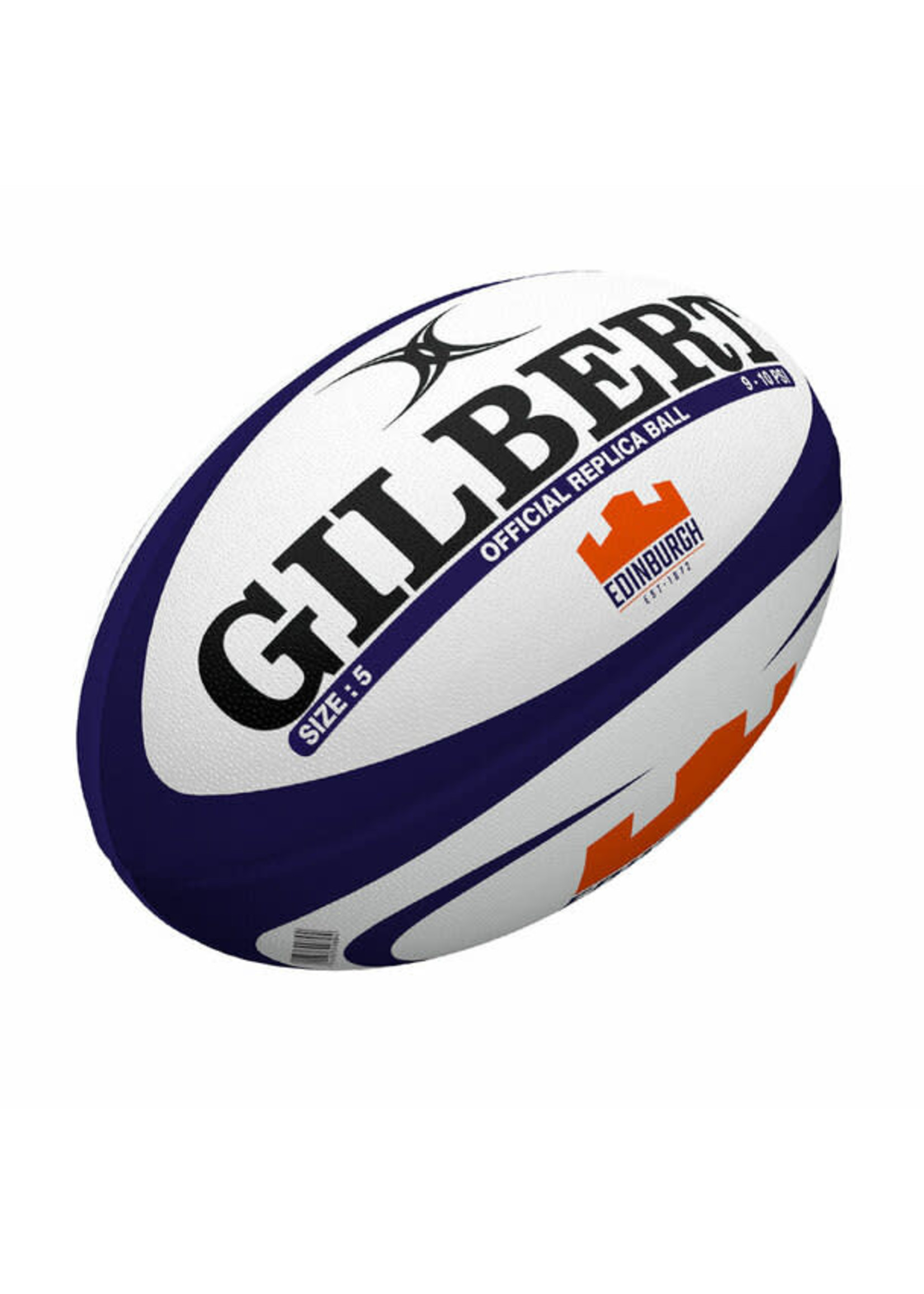 Gilbert Gilbert Edinburgh Replica Rugby Ball Size 5 (2022)