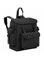 Highlander Highlander Web Canvas Backpack - Black