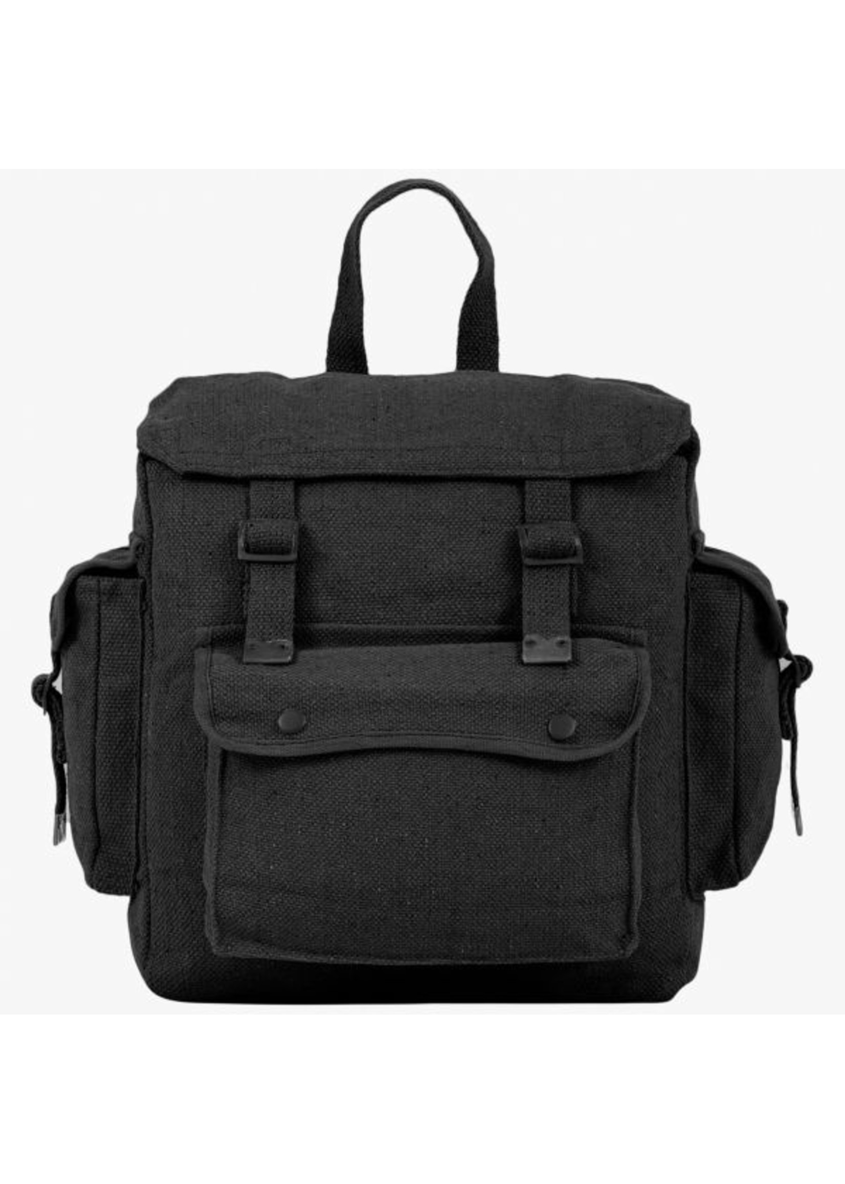 Highlander Highlander Web Canvas Backpack - Black