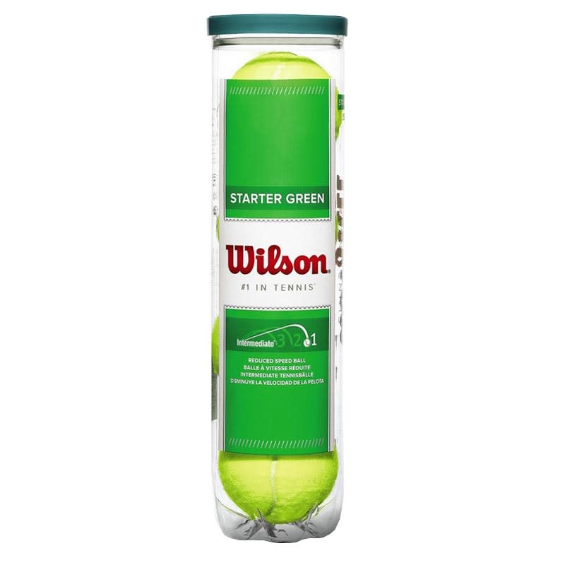 Wilson Starter Green Junior Ball [4 Pack] (2022) Gannon Sports