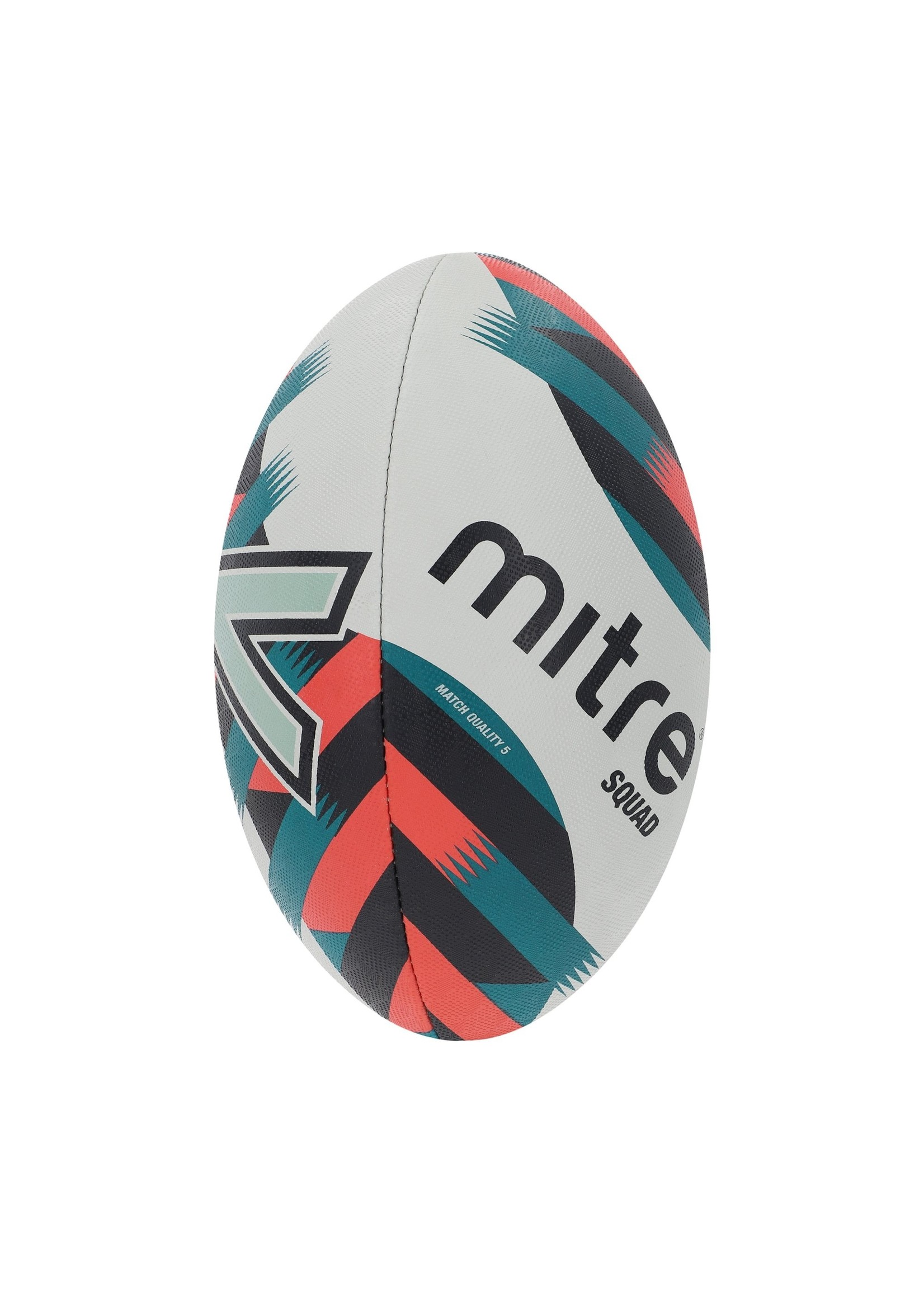 Mitre Mitre Squad Rugby Ball Green Orange 