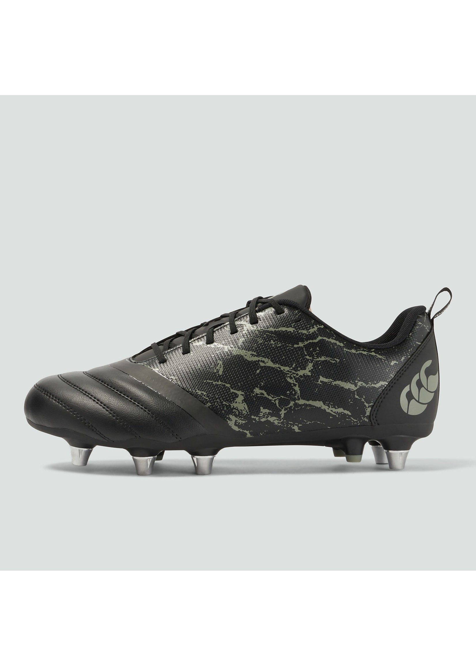Canterbury Stampede Team SG Rugby Boot Black Grey Gannon Sports