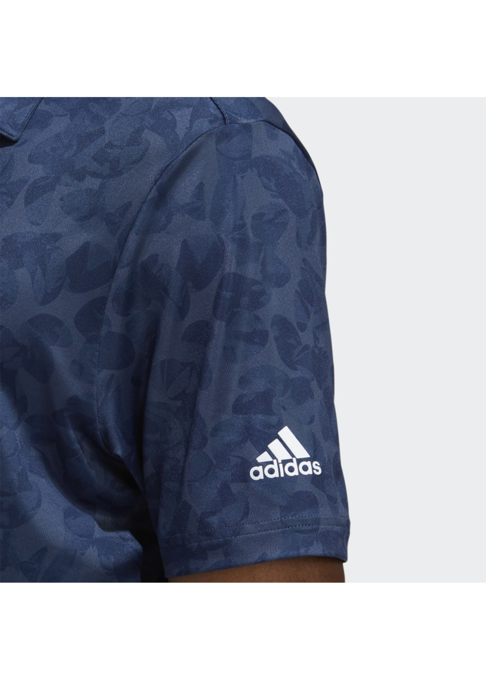 Adidas Adidas Prisma Print Polo Shirt (2022), Navy