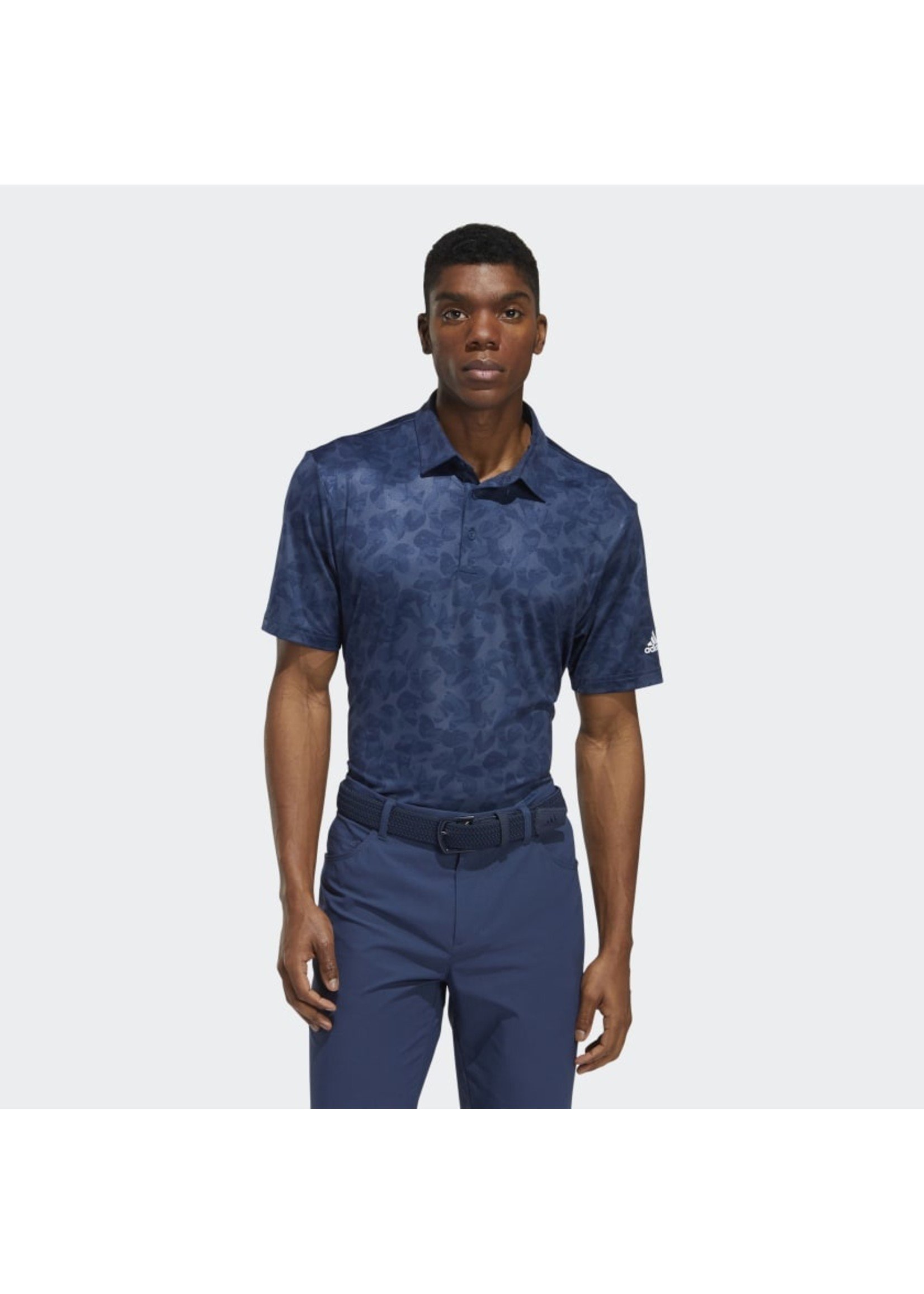 Adidas Adidas Prisma Print Polo Shirt (2022), Navy