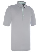 ProQuip Pro Quip Pro Tech Peached Mens Polo Shirt (2023) - Grey