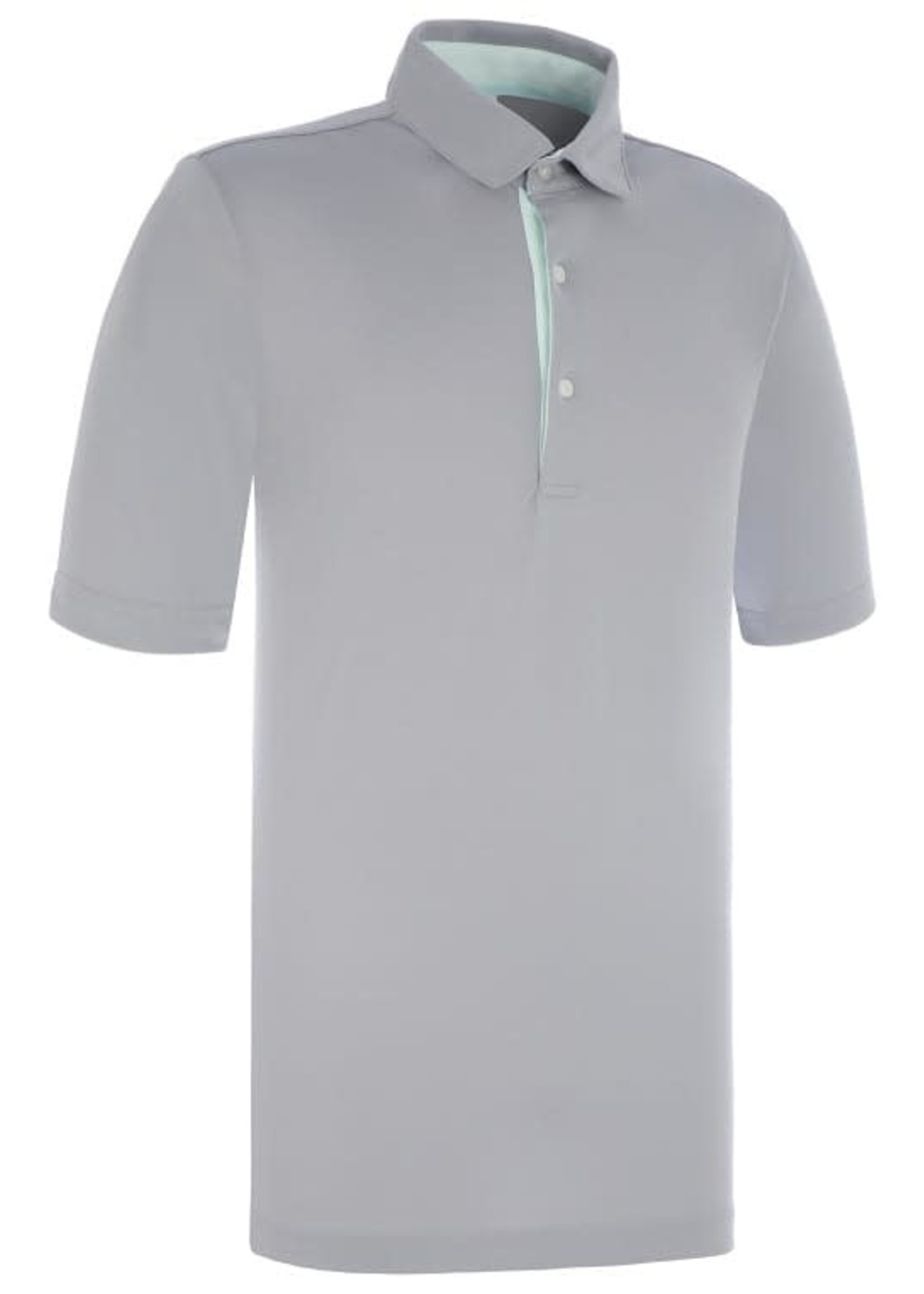 ProQuip Pro Quip Pro Tech Peached Mens Polo Shirt (2023) - Grey