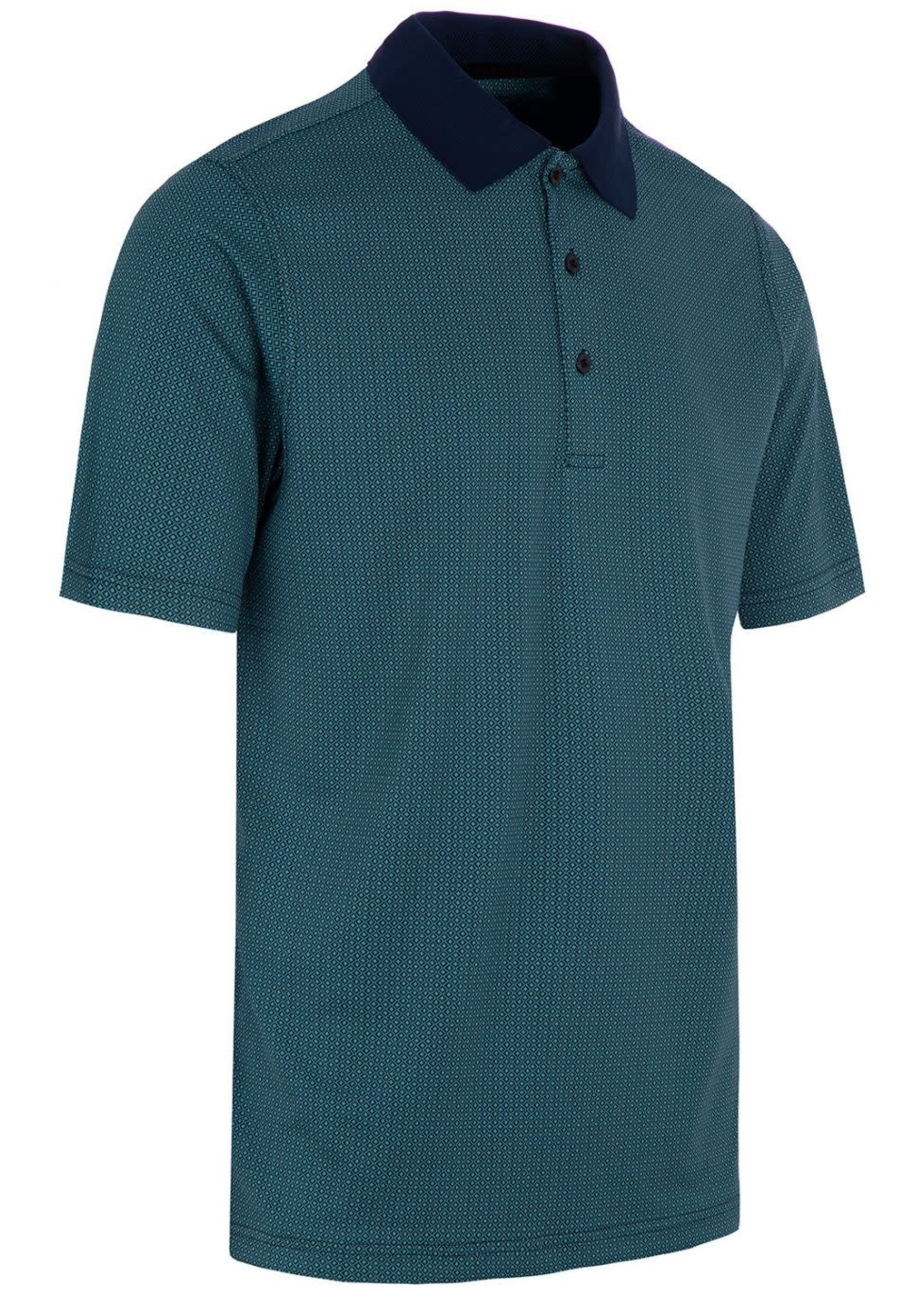 ProQuip Pro Quip Pro Tech Jacquard Mens Polo Shirt (2023) - Navy