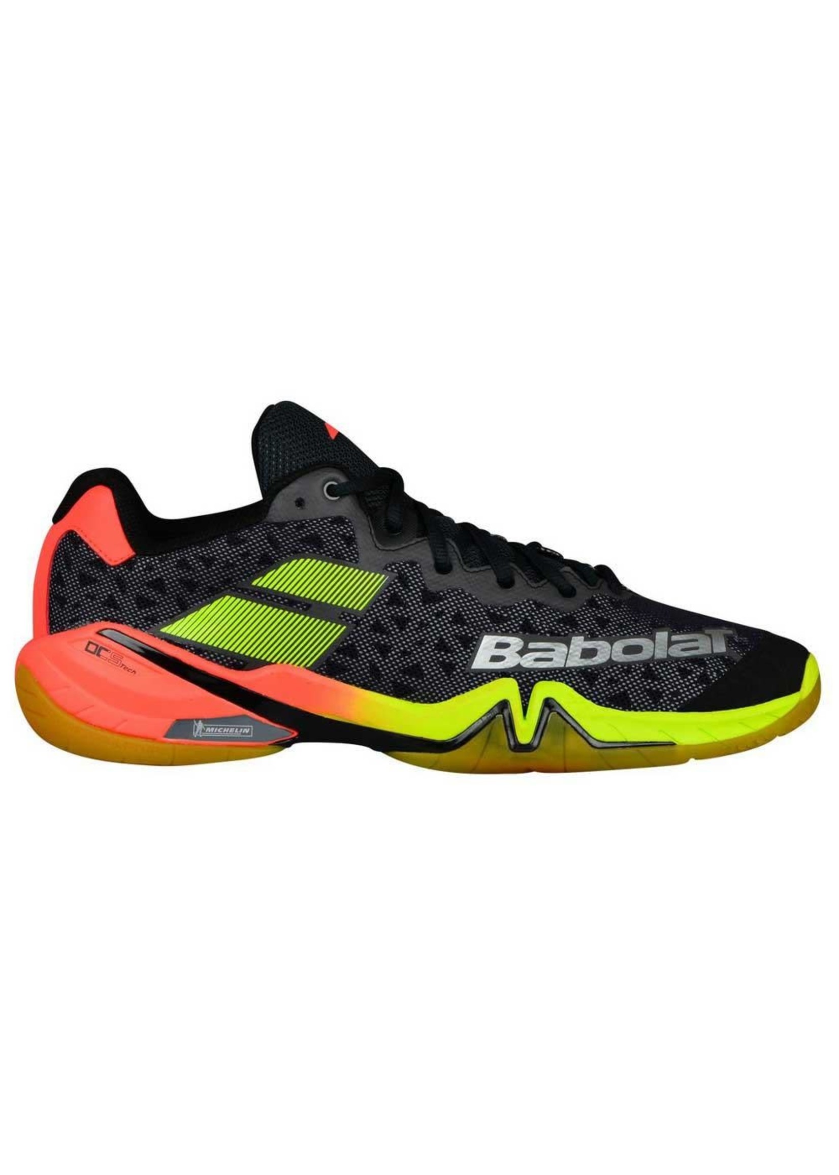 Babolat Shadow Tour Mens Indoor Shoe 2018 Black Blue Orange 6