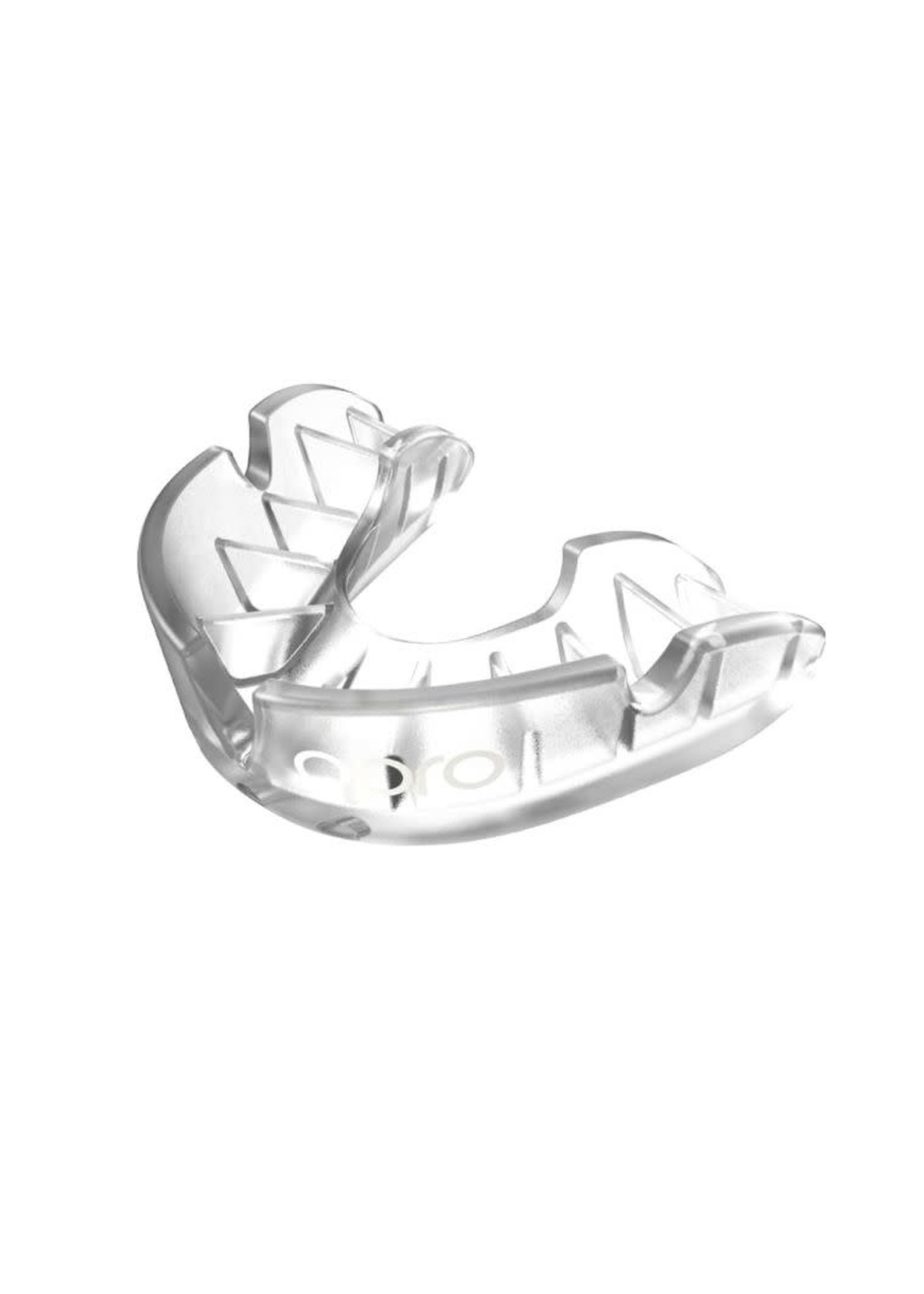 Opro Opro Silver Mouthguard with Fitting Cage