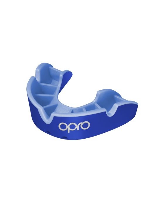 Opro Silver Mouthguard with Fitting Cage Gannon Sports