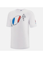 Macron Macron RWC France Cotton T Shirt Junior (2023)