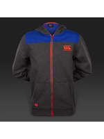 Canterbury Canterbury Boys Zip Through Hex Hoody Forged Iron/Marl Age 6