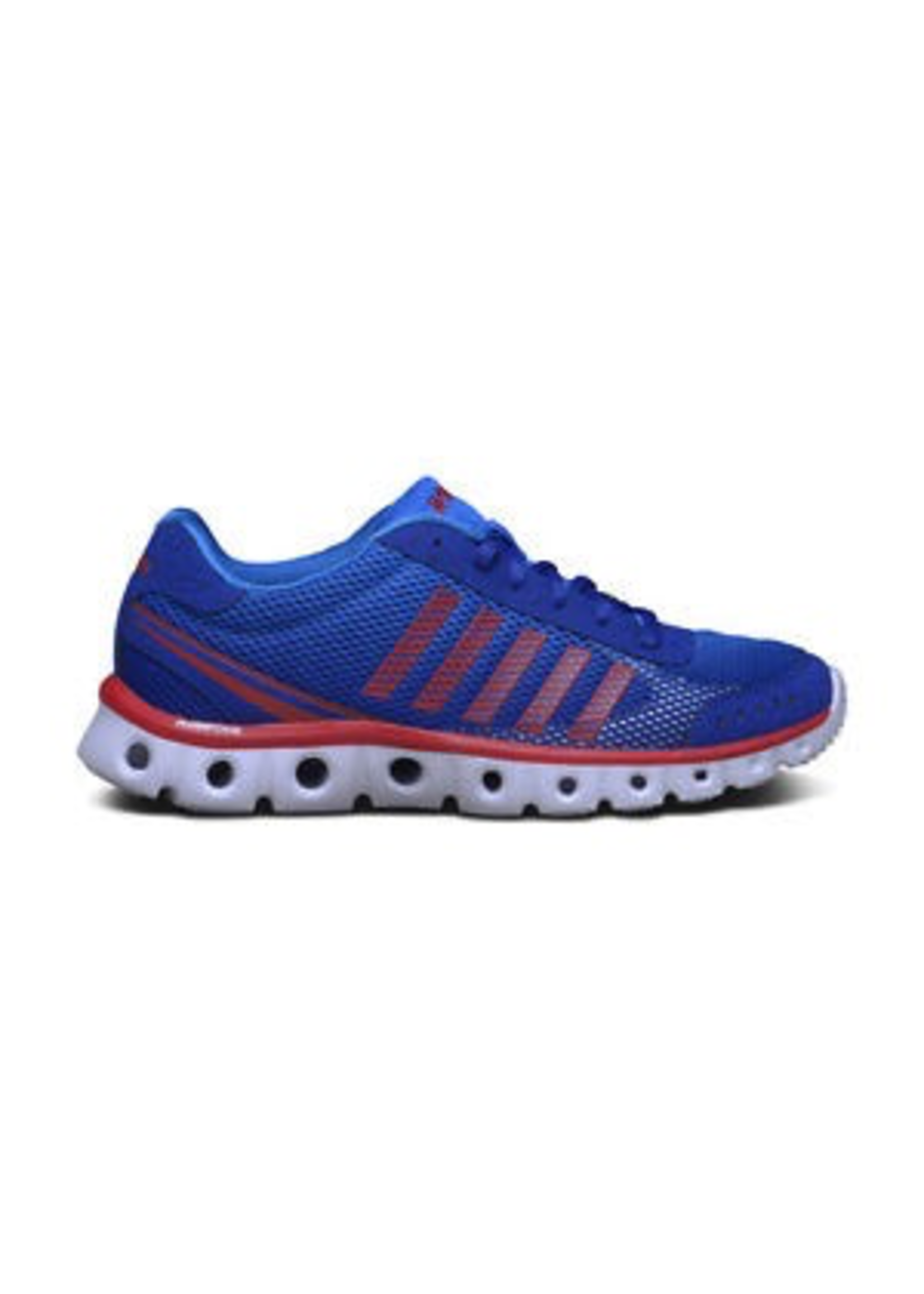 K-Swiss K-Swiss X Lite Athletic CMF Mens Running Shoe. Blue/ Blue/ Red 7.5