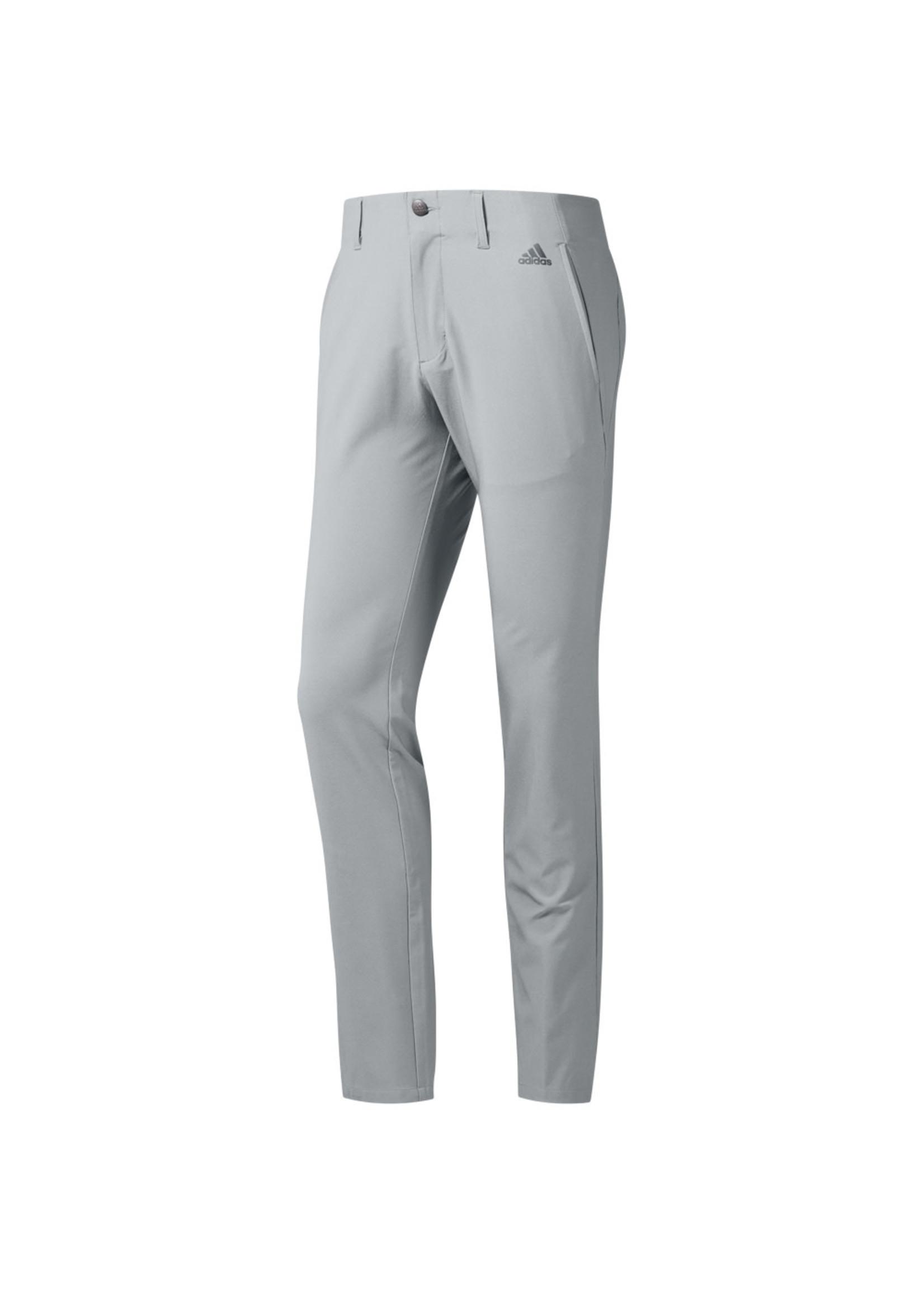 Adidas Adidas Mens Ultimate365 3 Stripe Tapered Golf Trouser, Grey