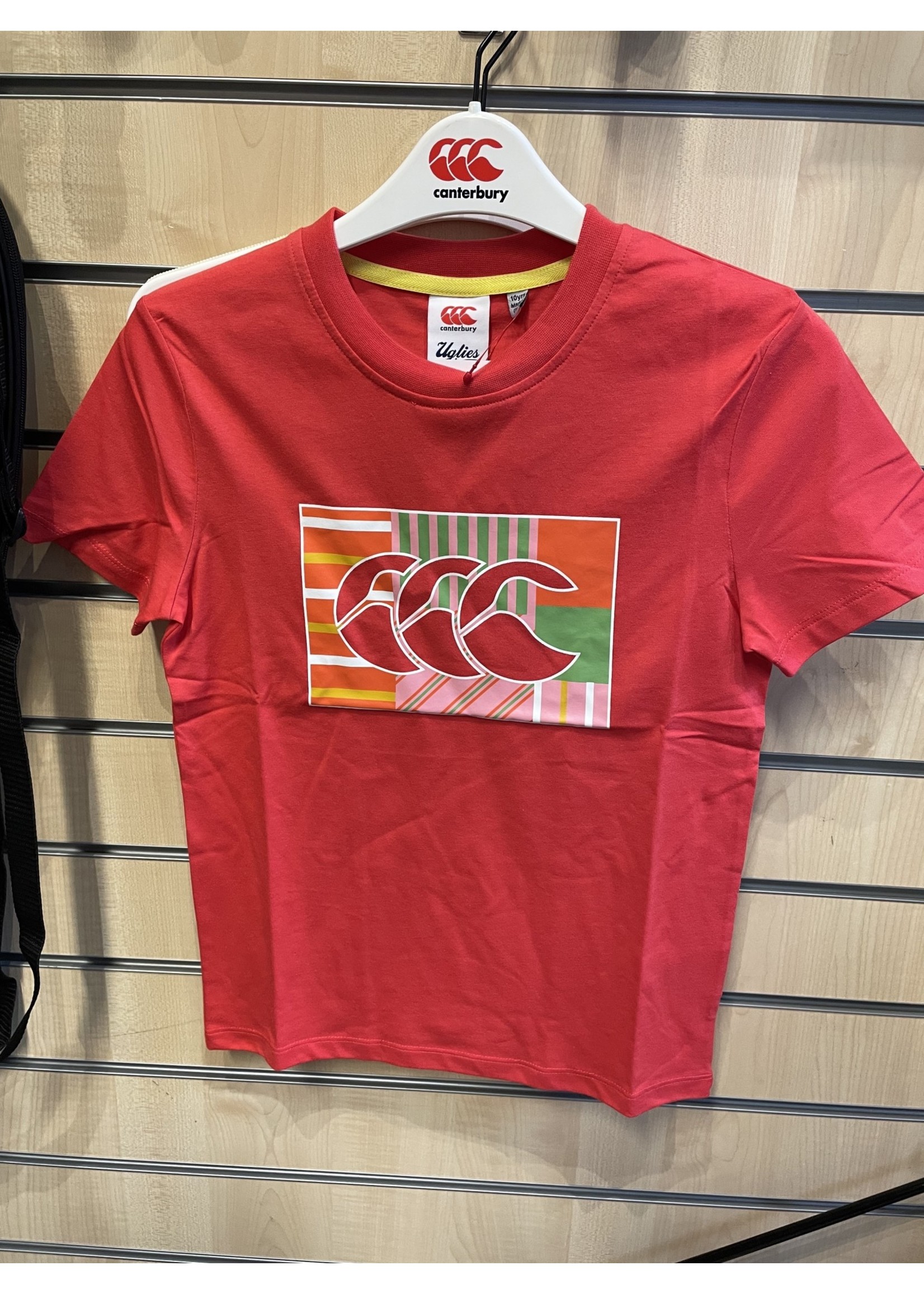 Canterbury Canterbury Uglies Junior T-Shirt (2023) Red