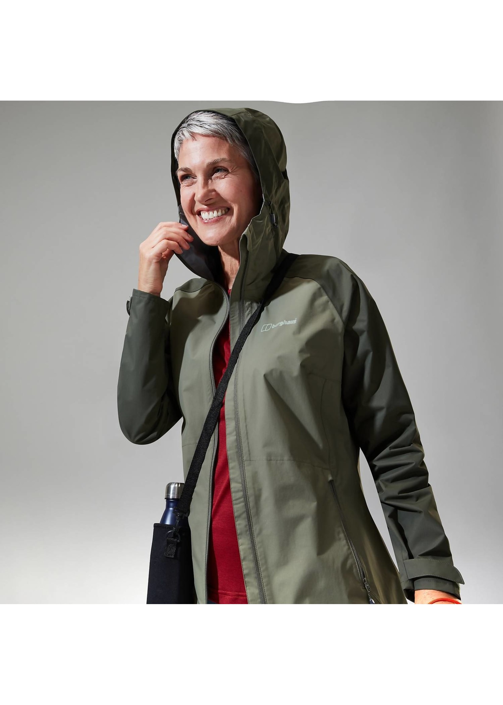Berghaus Berghaus Deluge Pro Ladies  Waterproof  Jacket  (2023) Green