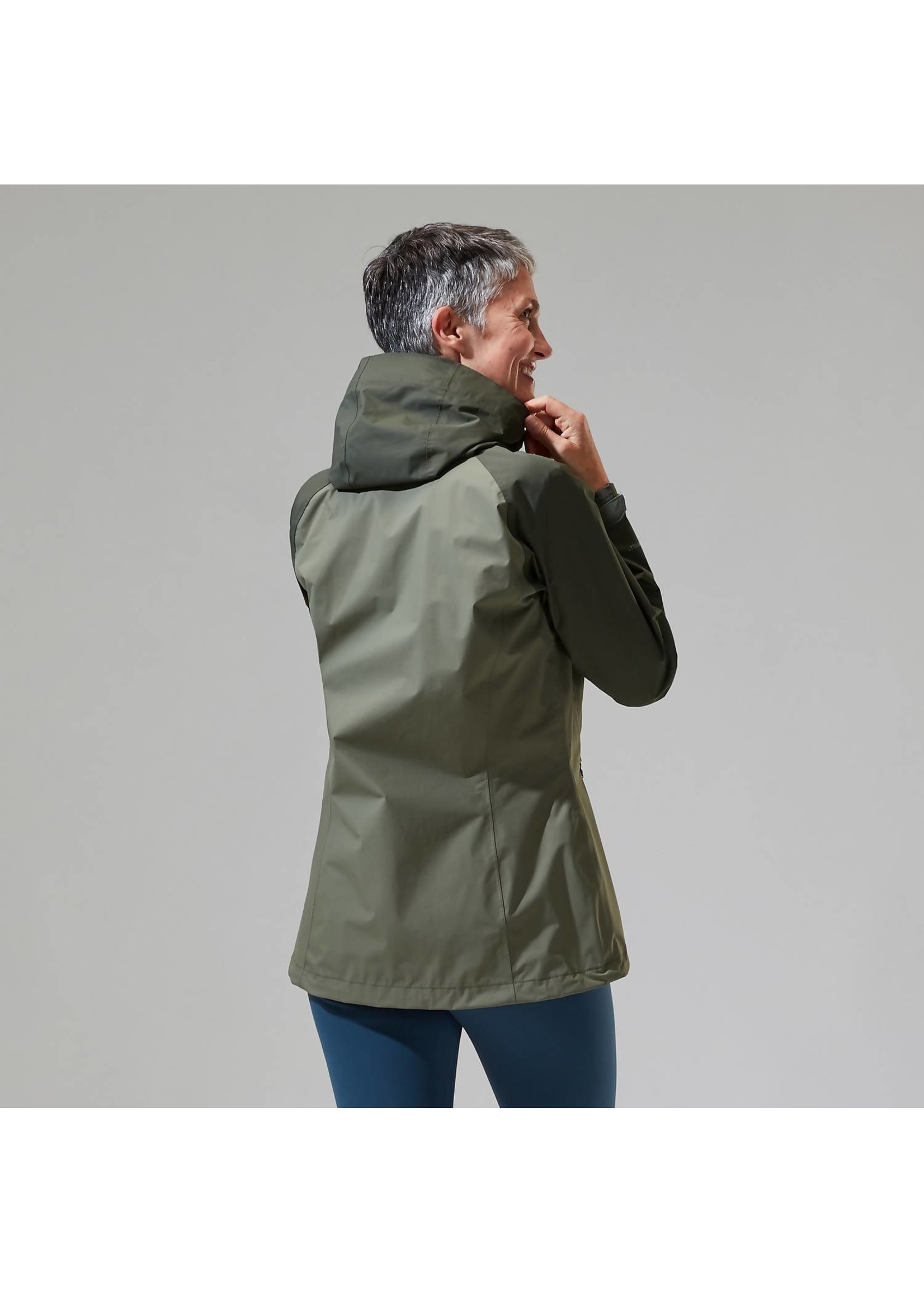 Grey ladies clearance waterproof jacket