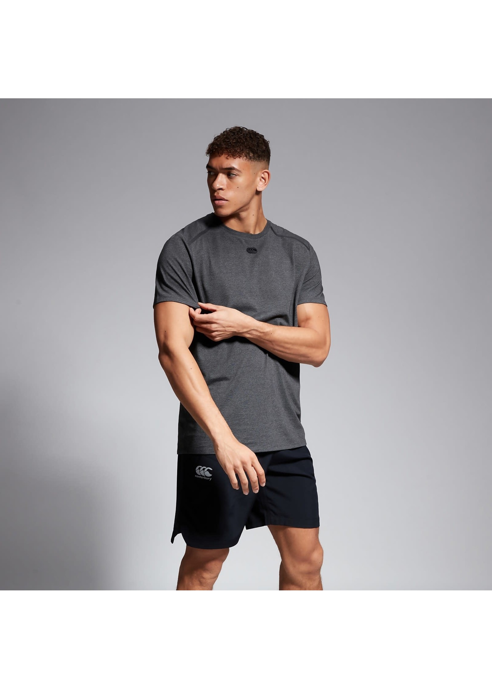 Canterbury Canterbury Training Mens T-Shirt (2023) Grey Marl