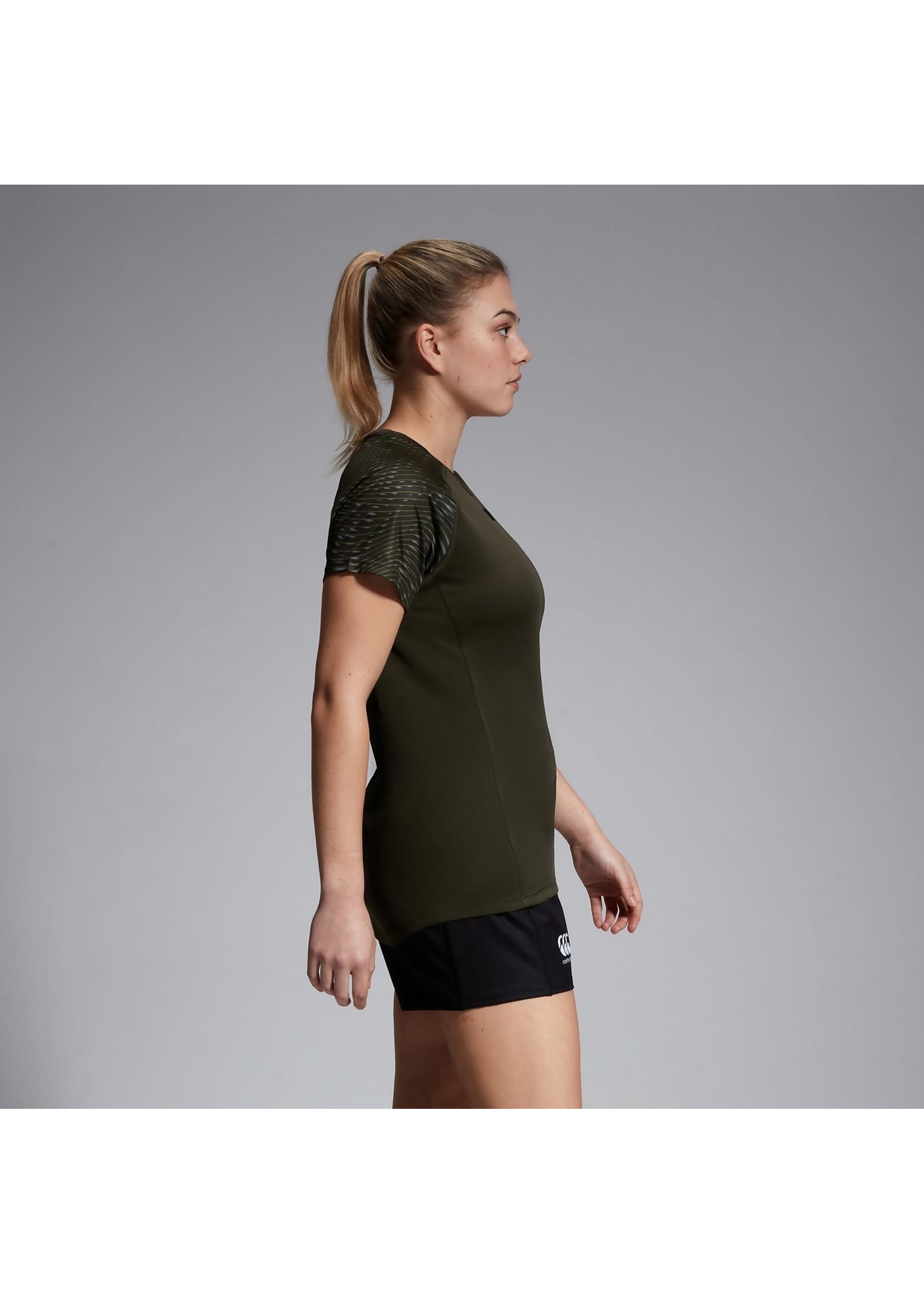 Canterbury Canterbury Vapodry Light Ladies T-Shirt (2023) Green