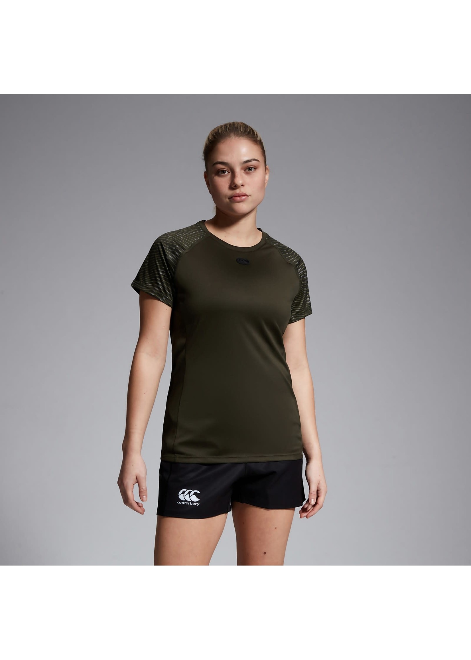 Canterbury Canterbury Vapodry Light Ladies T-Shirt (2023) Green