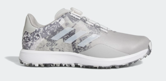 Adidas S2GSL Boa Mens Golf Shoe (2023) Grey/White Gannon Sports