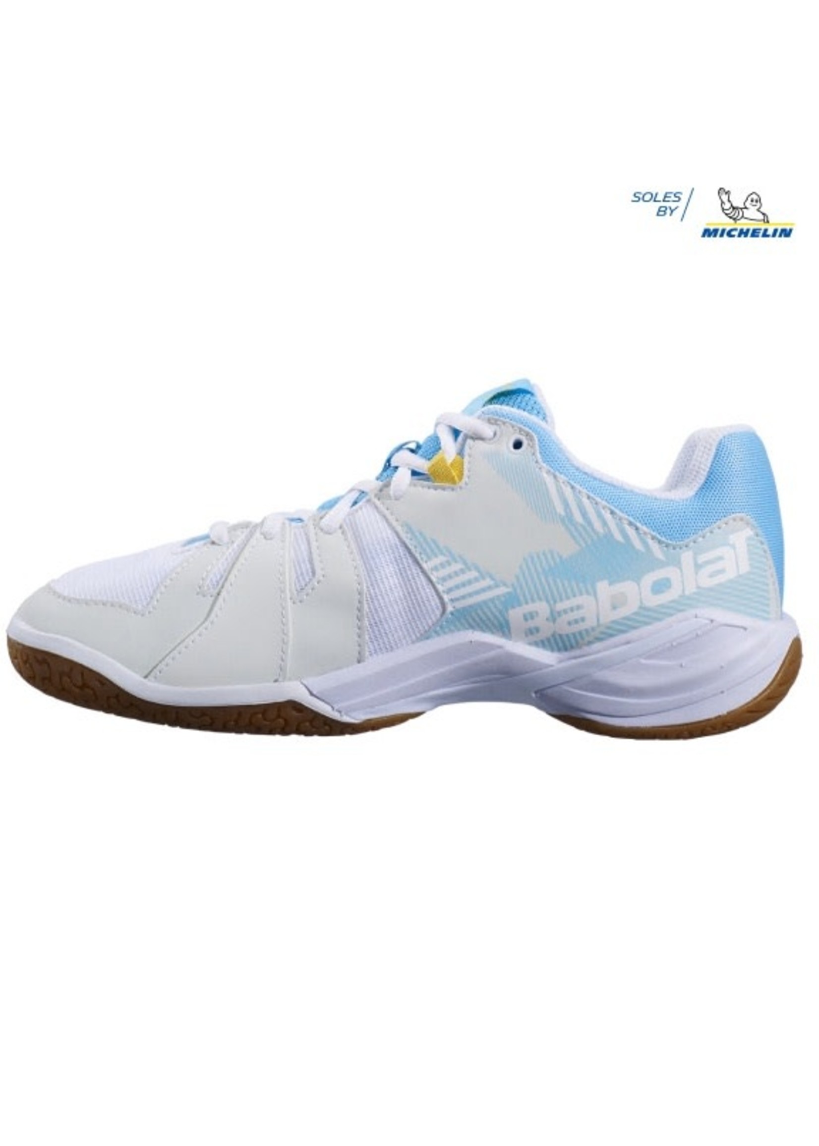 Babolat Babolat Shadow Spirit Ladies Indoor Shoe (2023) White/Light Blue