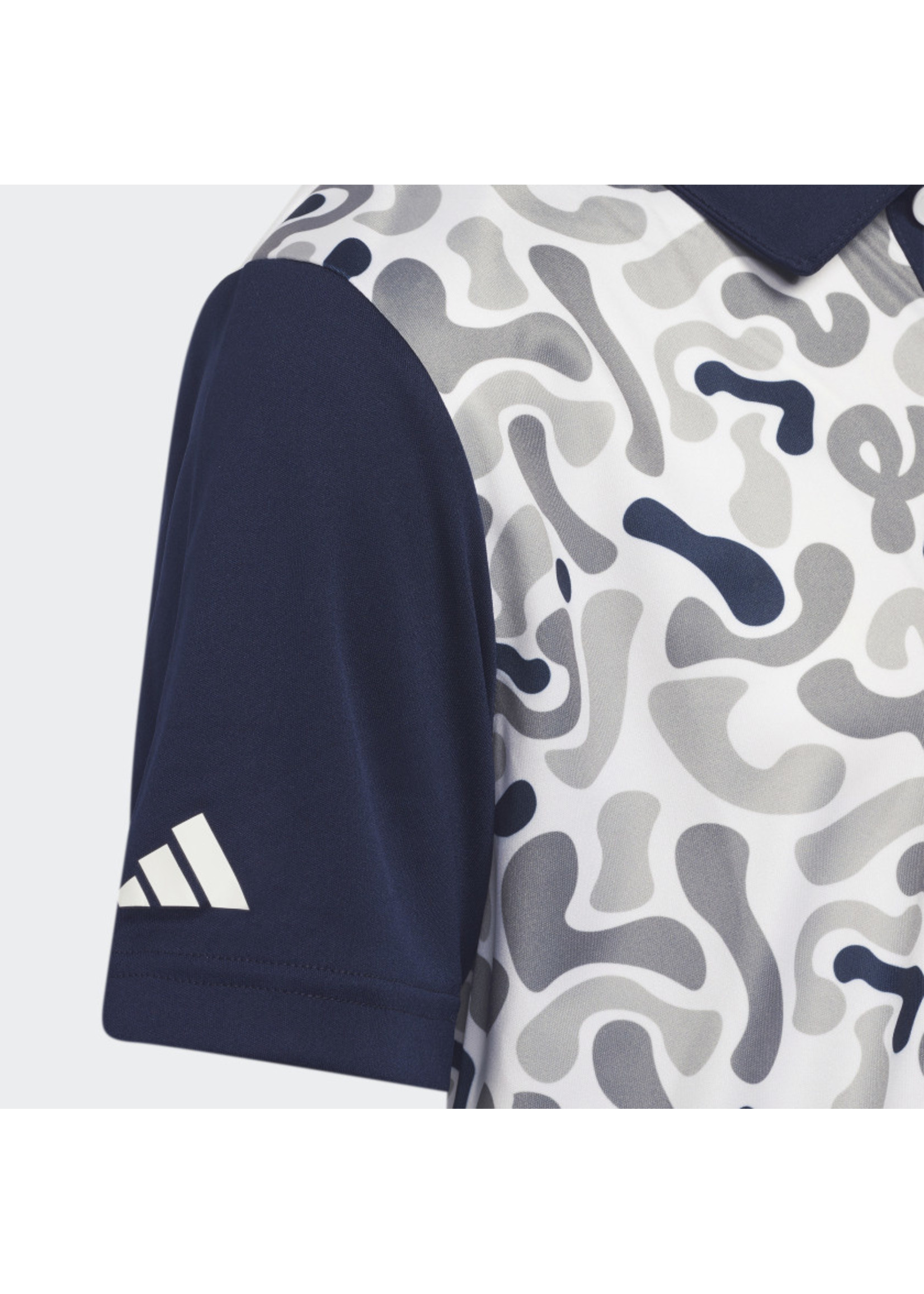 Adidas Adidas Camo-Printed Boys Polo Shirt (2023)