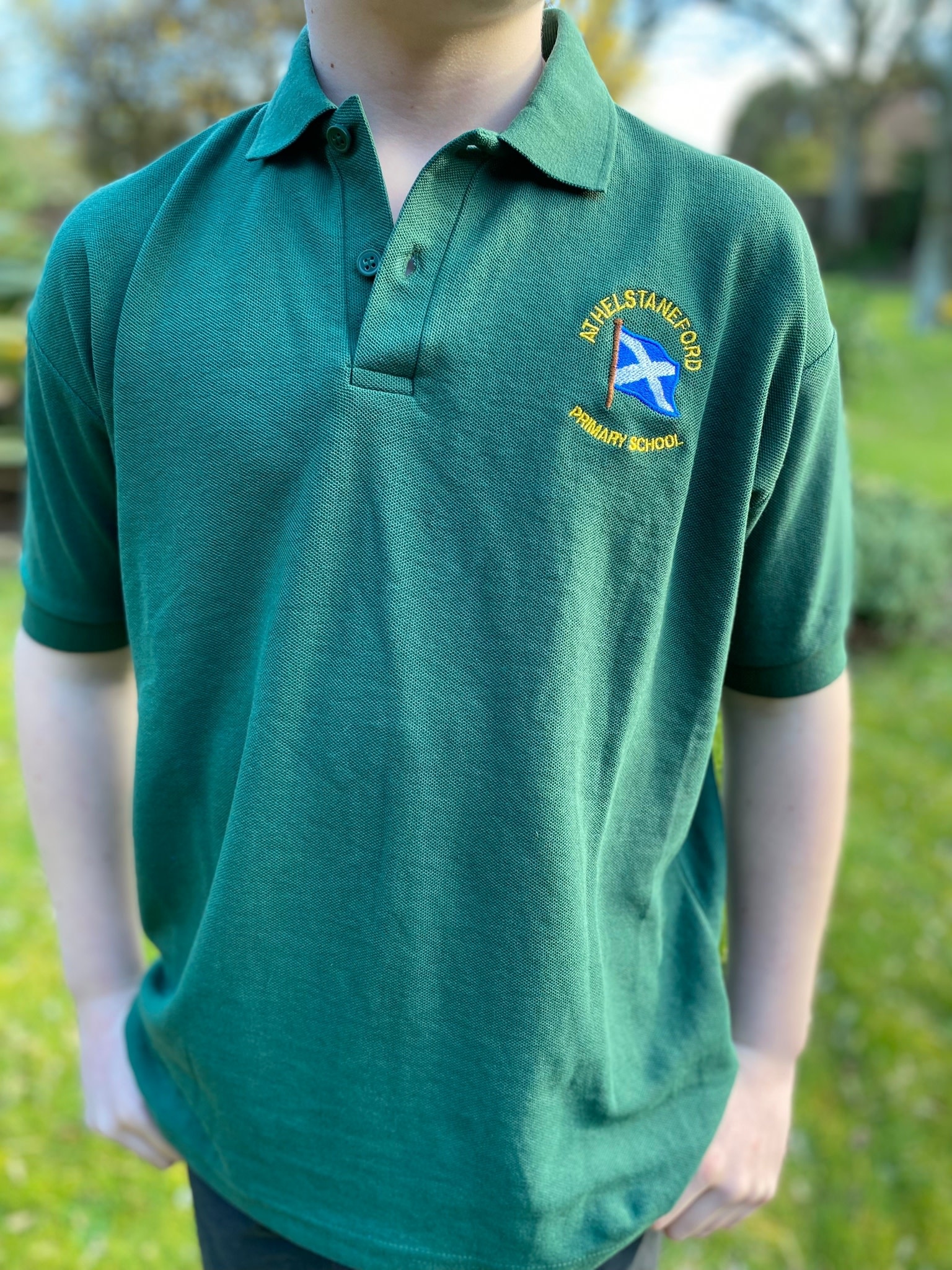 School Uniform POLO SHIRT ATHELSTANEFORD PRIMARY Gannon Sports