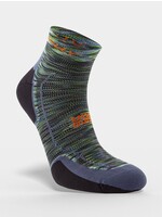 Ronhill Hilly Unisex Active Quarter Socks (2023), Black/ Chameleon