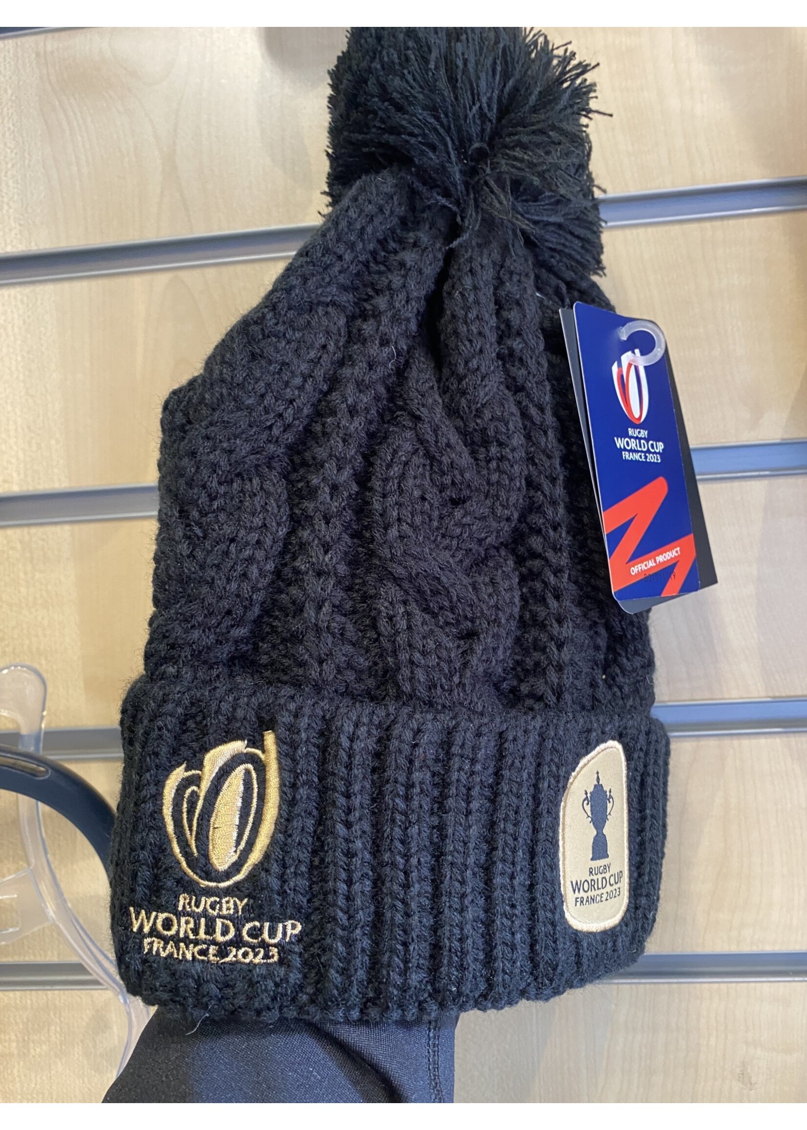 Macron Macron RWC M22 France Capsue Pom Pom Beanie Hat