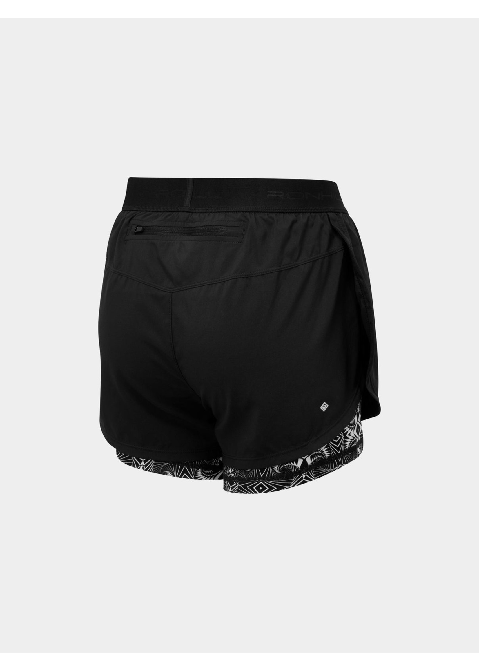 Ronhill Ronhill Life Twin Ladies Short (2023) Black