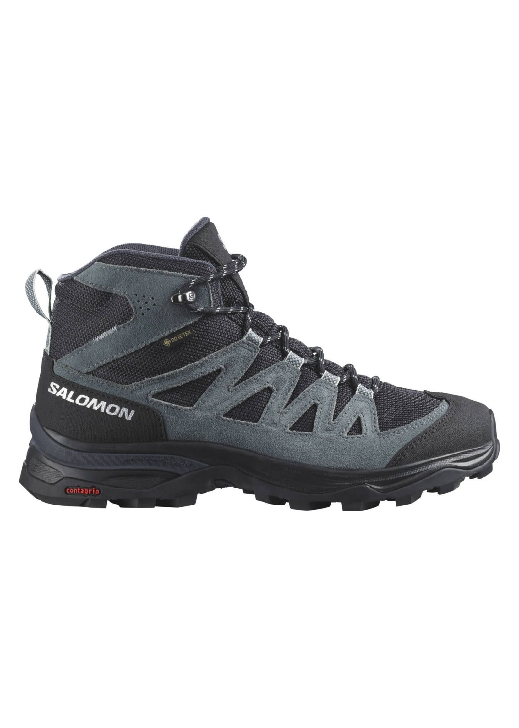 Salomon - Women's X Ward Leather GTX - Multisport shoes - Black / Black /  Black | 4 (UK)