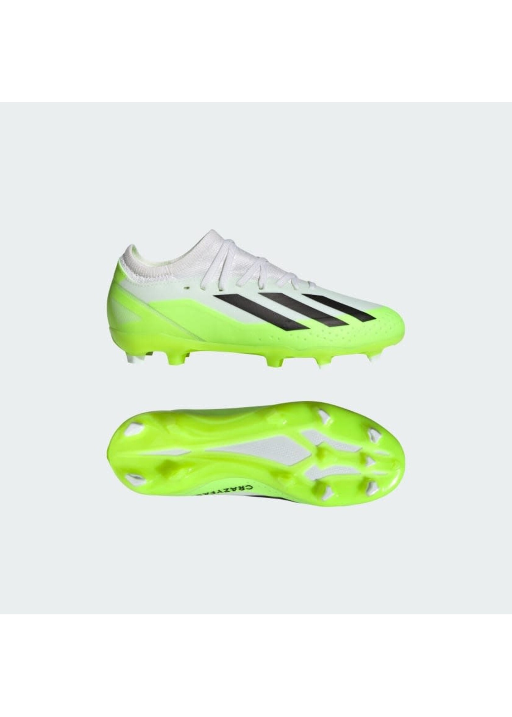 Adidas Adidas X CrazyFast 3 FG Junior Football Boot (2023) White