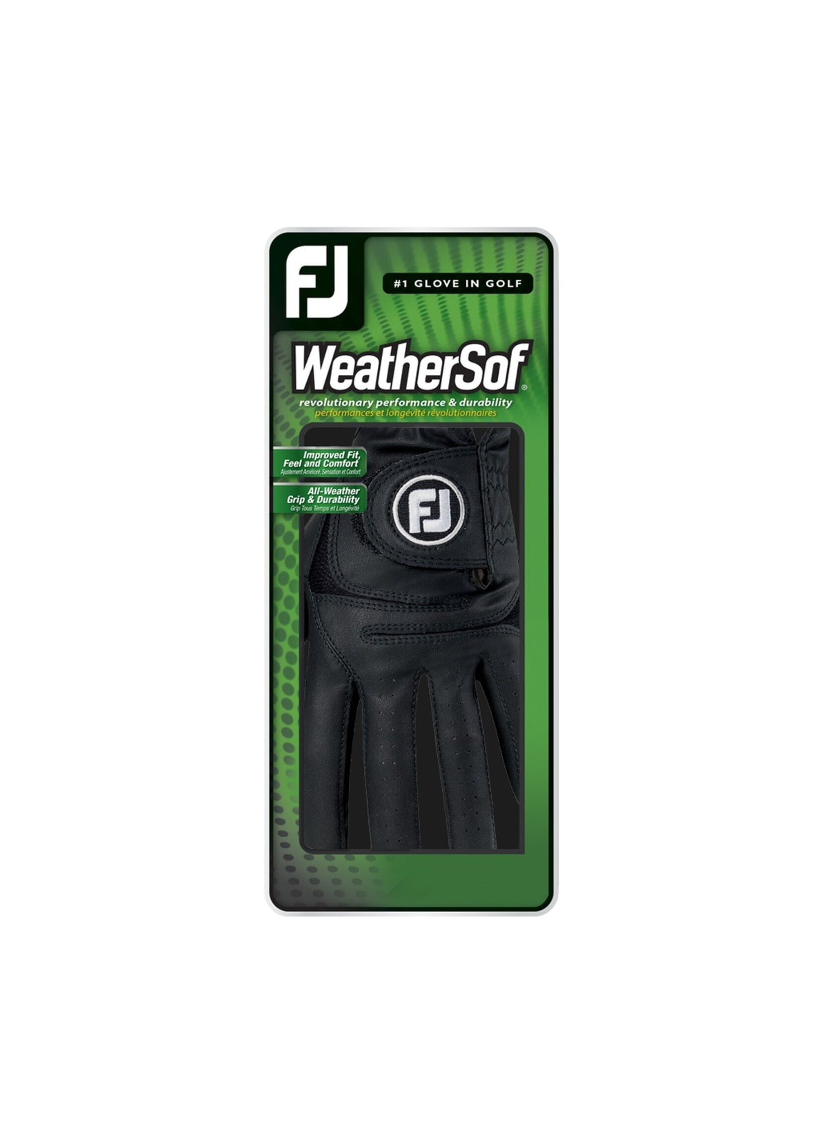 Footjoy Footjoy Weathersof RH Mens Golf Glove (2023) Black