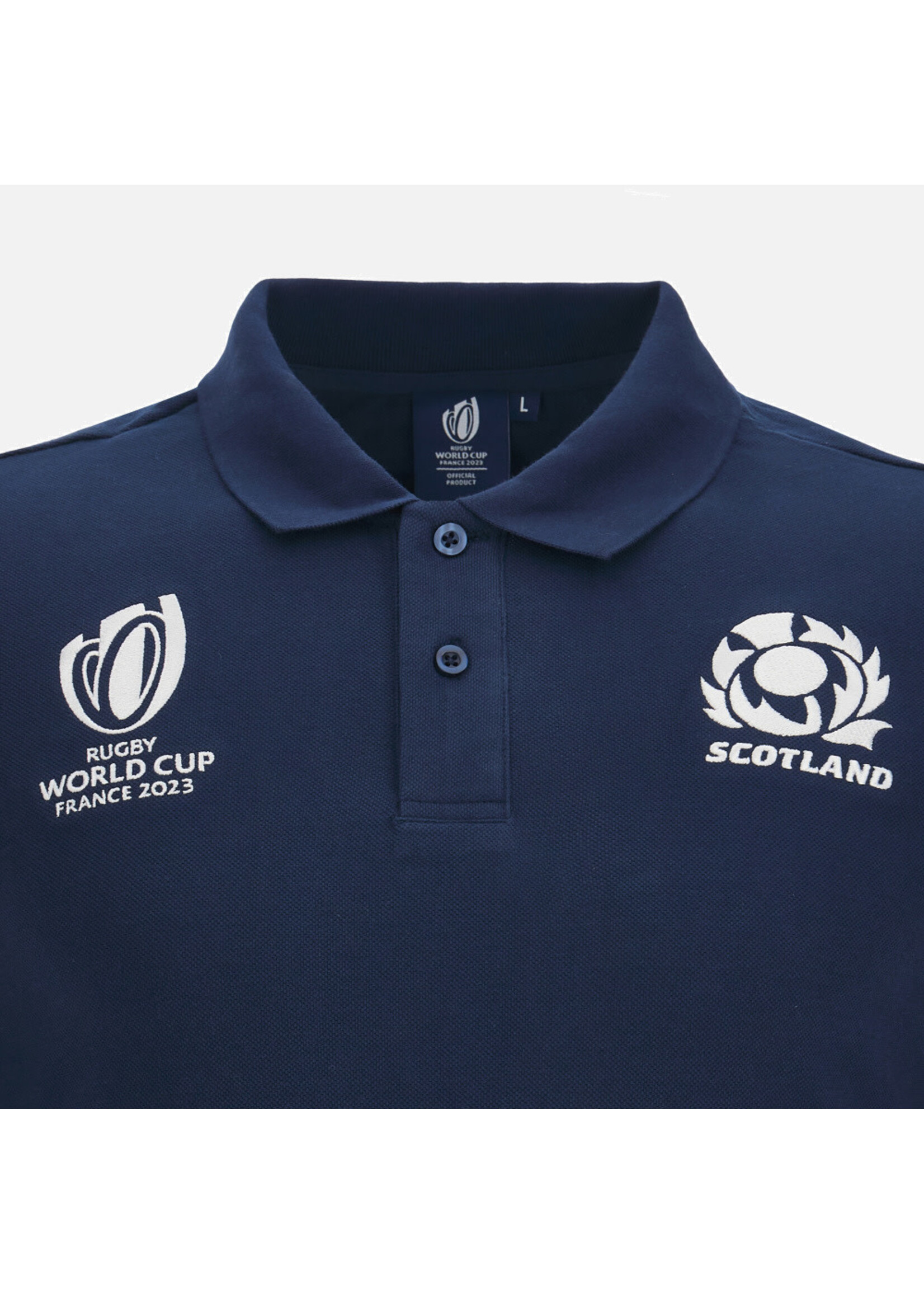 Macron Macron SRU RWC Cotton Polo Shirt (2023)