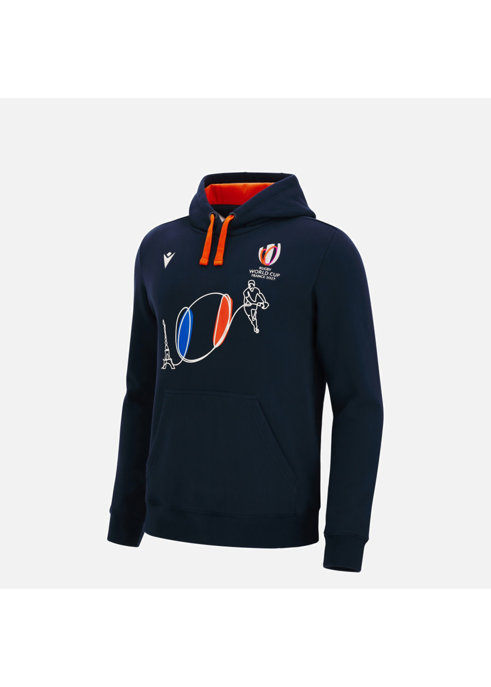 Macron Macron RWC France Cotton Hooded Sweat Junior(2023)