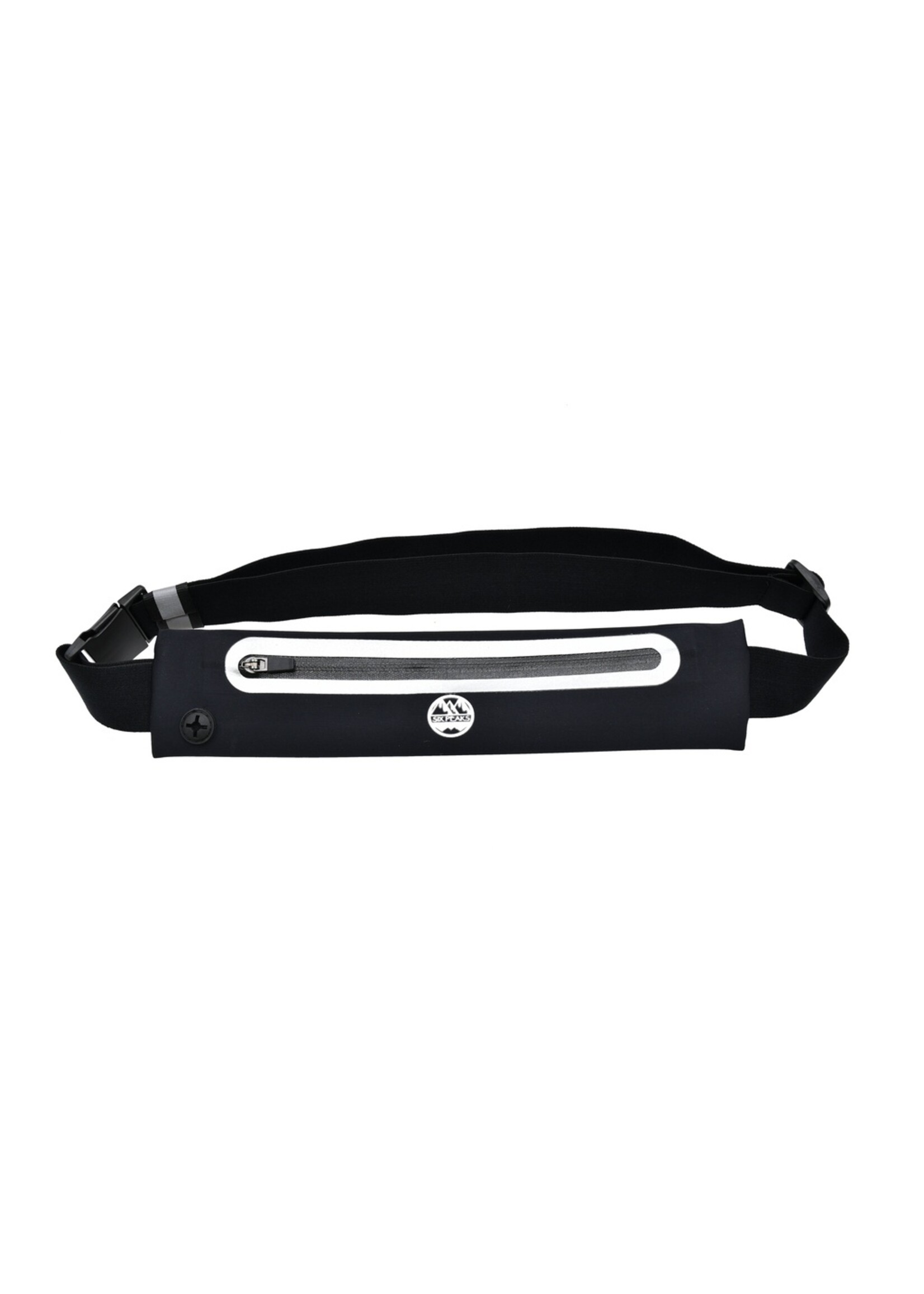 Six Peaks Six Peaks Reflective Running Expandable Waist Belt (2024) Black