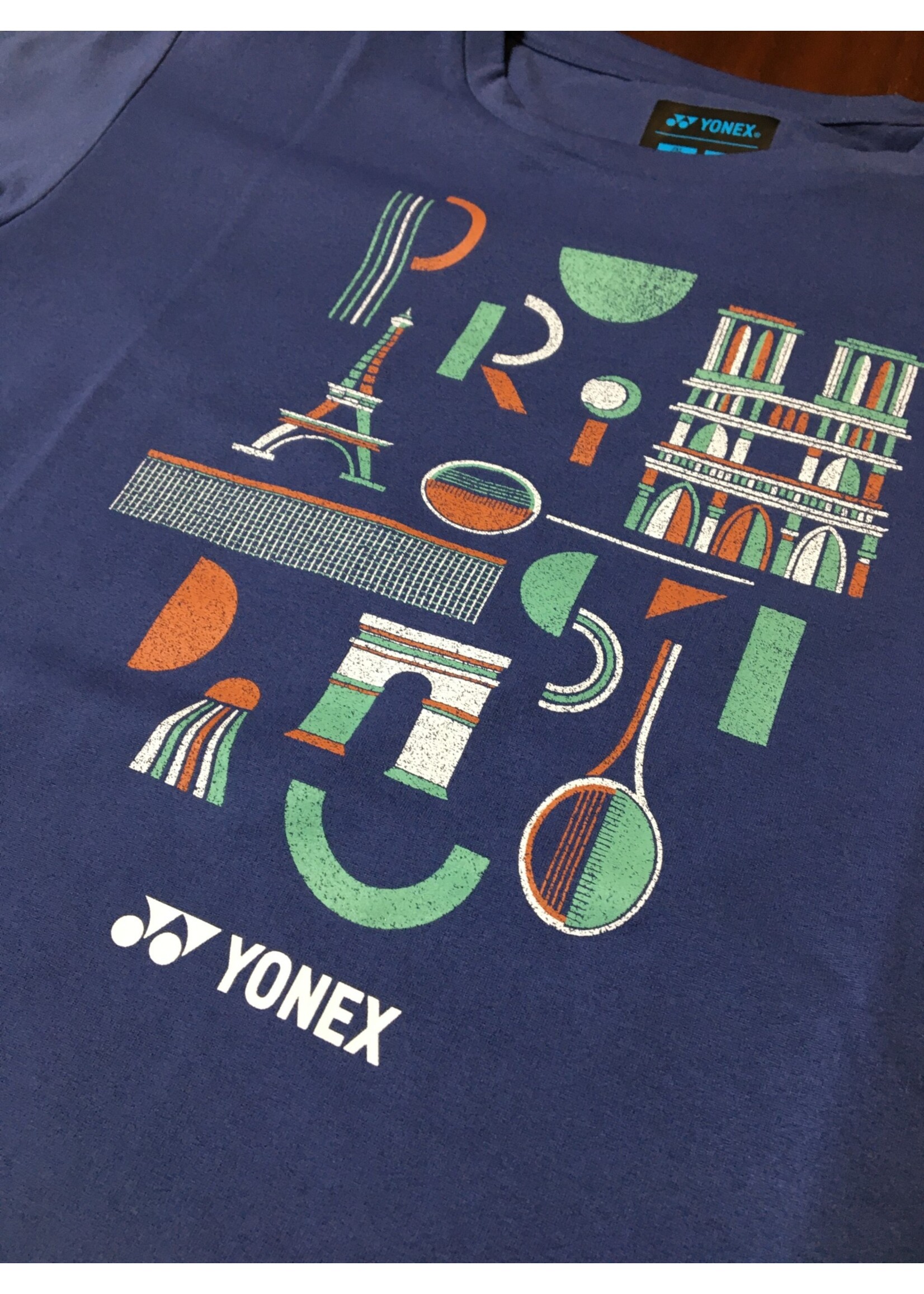 Yonex Yonex Paris 2024 Unisex T-Shirt (2024) - Blue