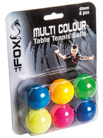 Fox Fox TT Multi-Colour Table Tennis Balls [6pk]