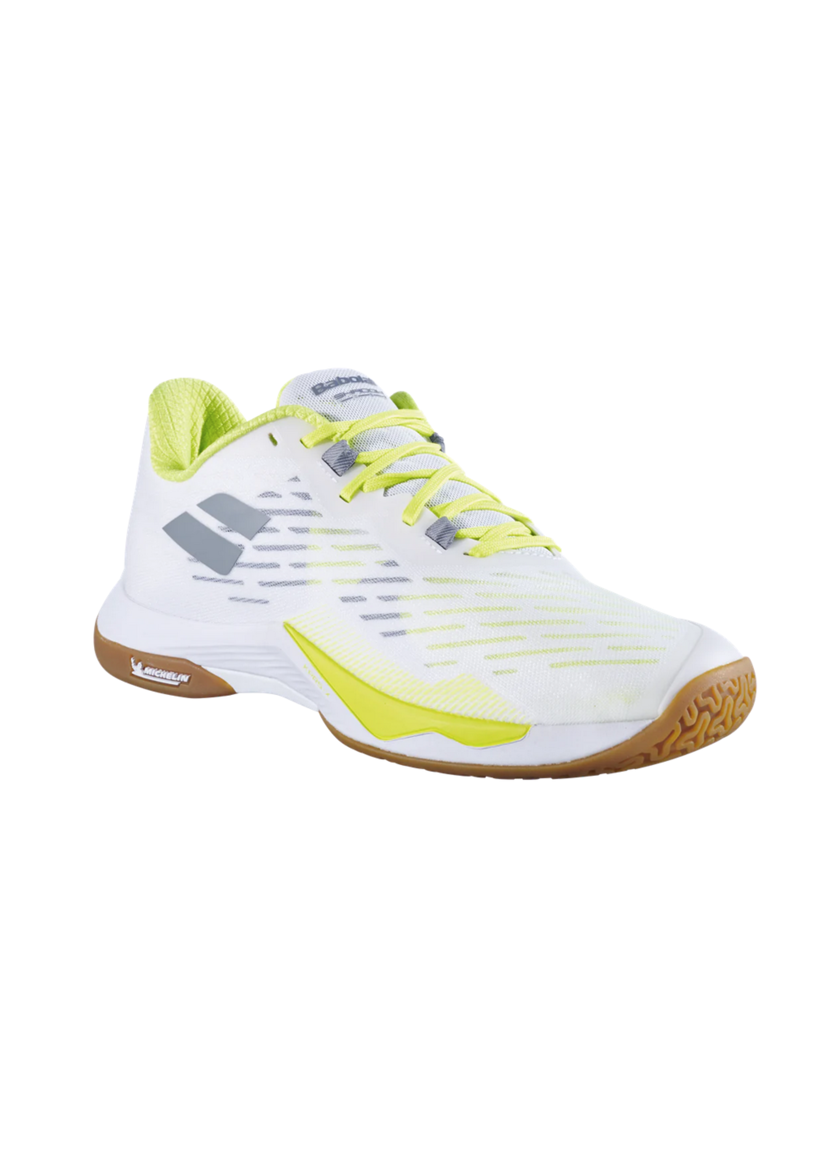 Babolat Babolat Shadow Tour 5 Mens Indoor Shoe (2024) White/Lime